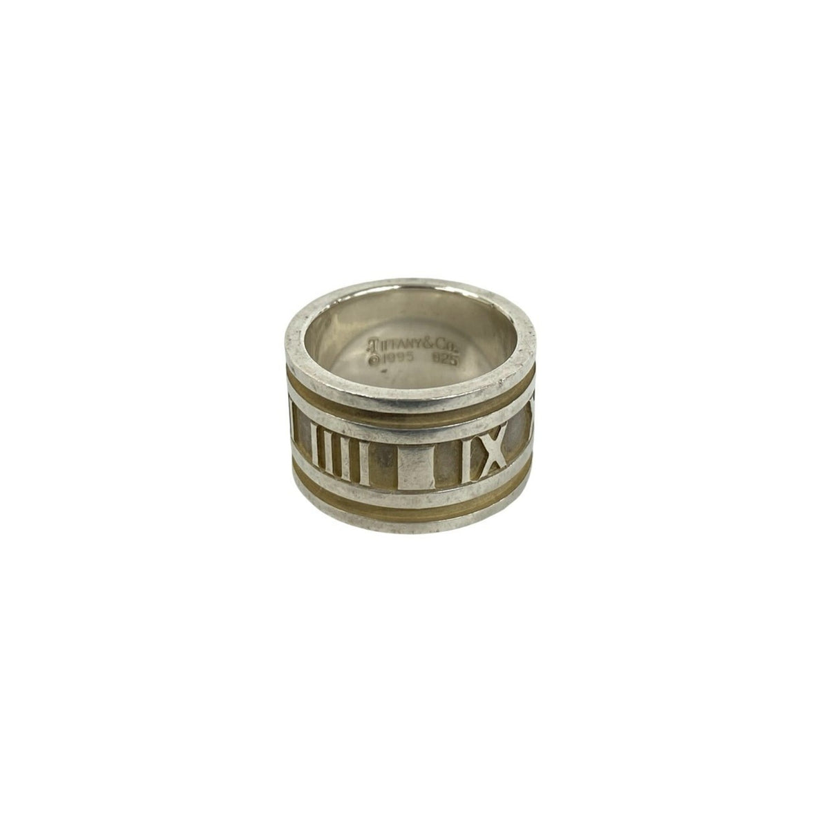 Tiffany Silver Silver 925 Band Ring (Pre-Owned)