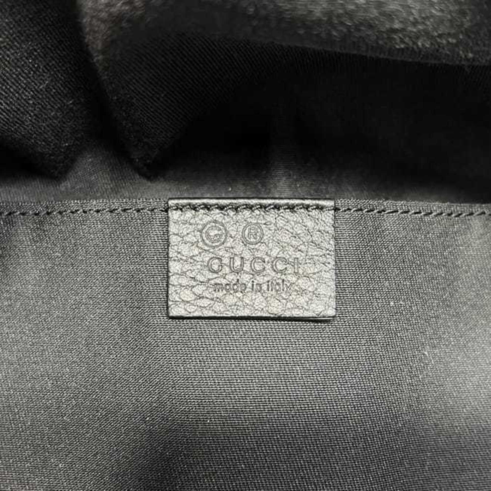 Gucci Black Nylon Fanny Pack Sling Bag (Pre-Owned)