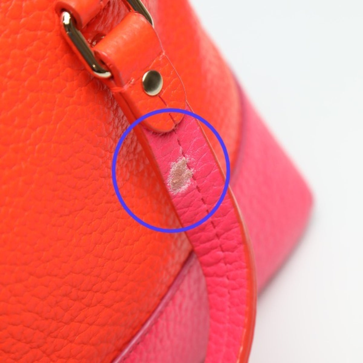Kate Spade Orange Pink Handbag (Pre-Owned)