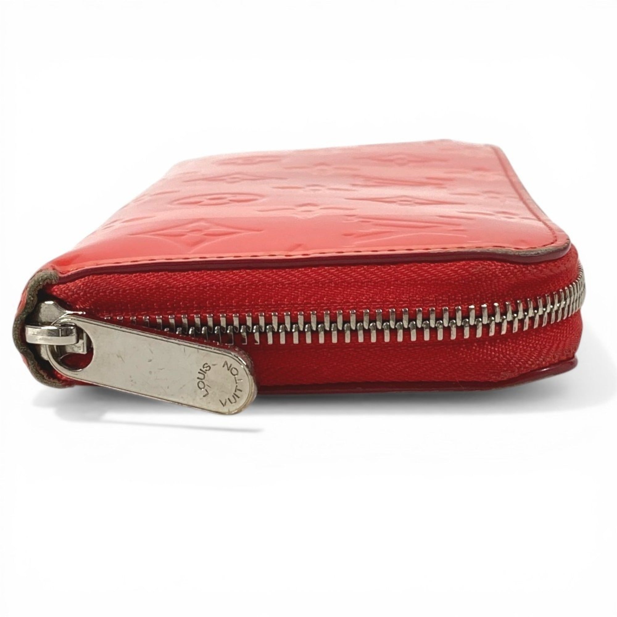 Louis Vuitton Galle Pink Poppy Petal Monogram Vernis Rayures Long Wallet (Bi-Fold) (Pre-Owned)