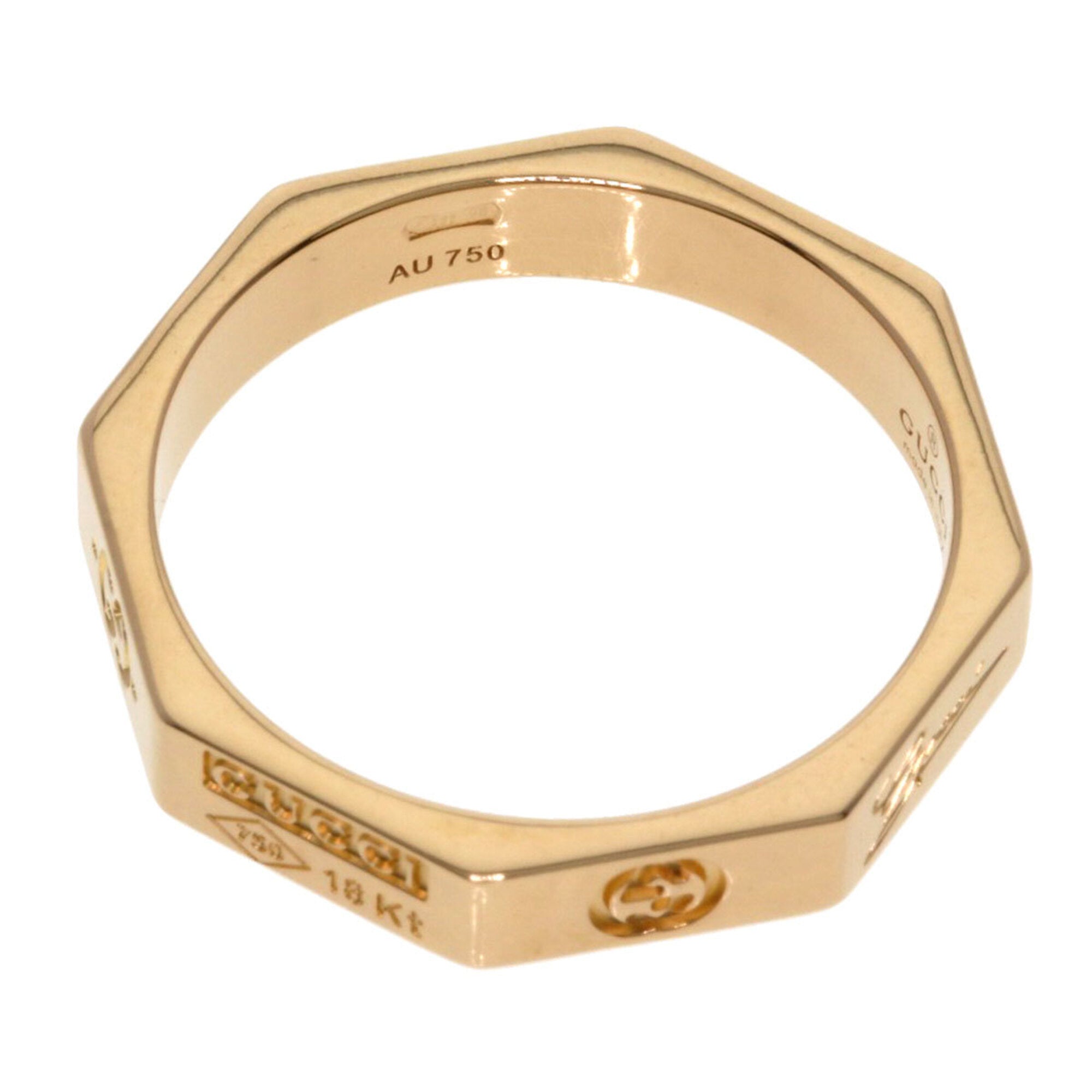 Gucci Pink Gold (18K) Band Ring (Pre-Owned)
