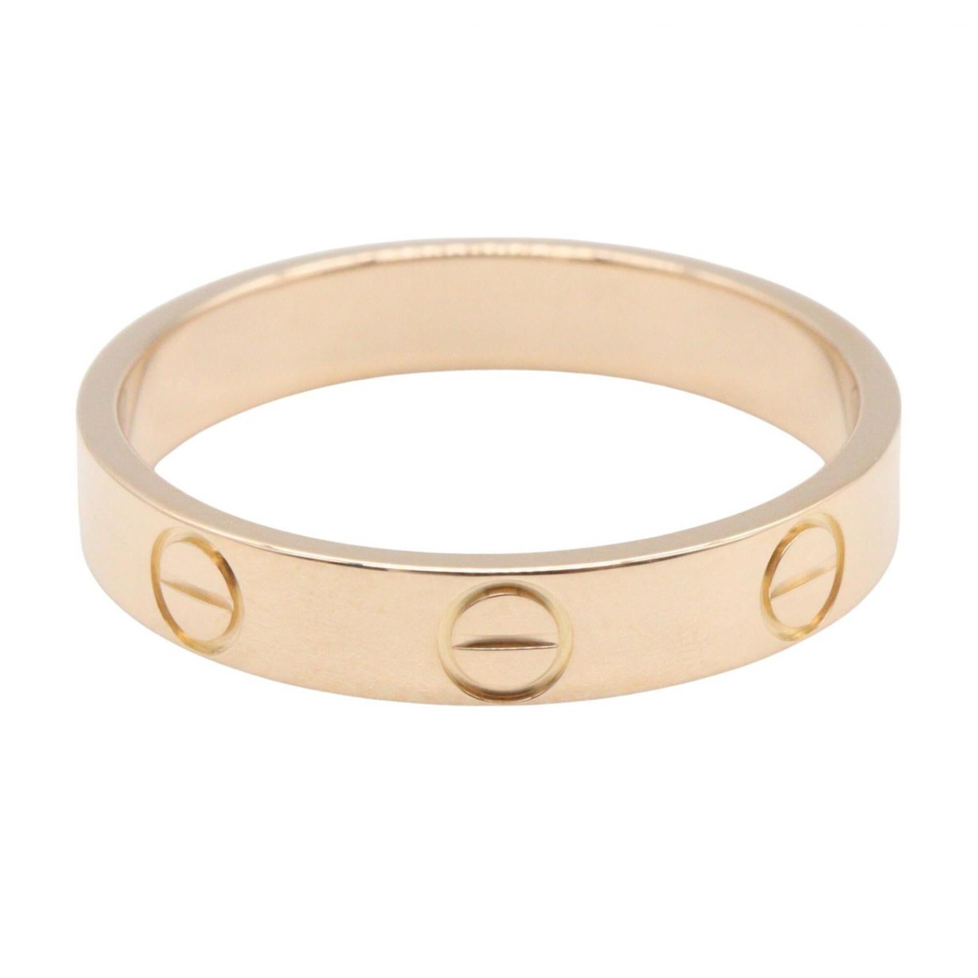 Cartier Gold Pink Gold (18K) Band Ring (Pre-Owned)
