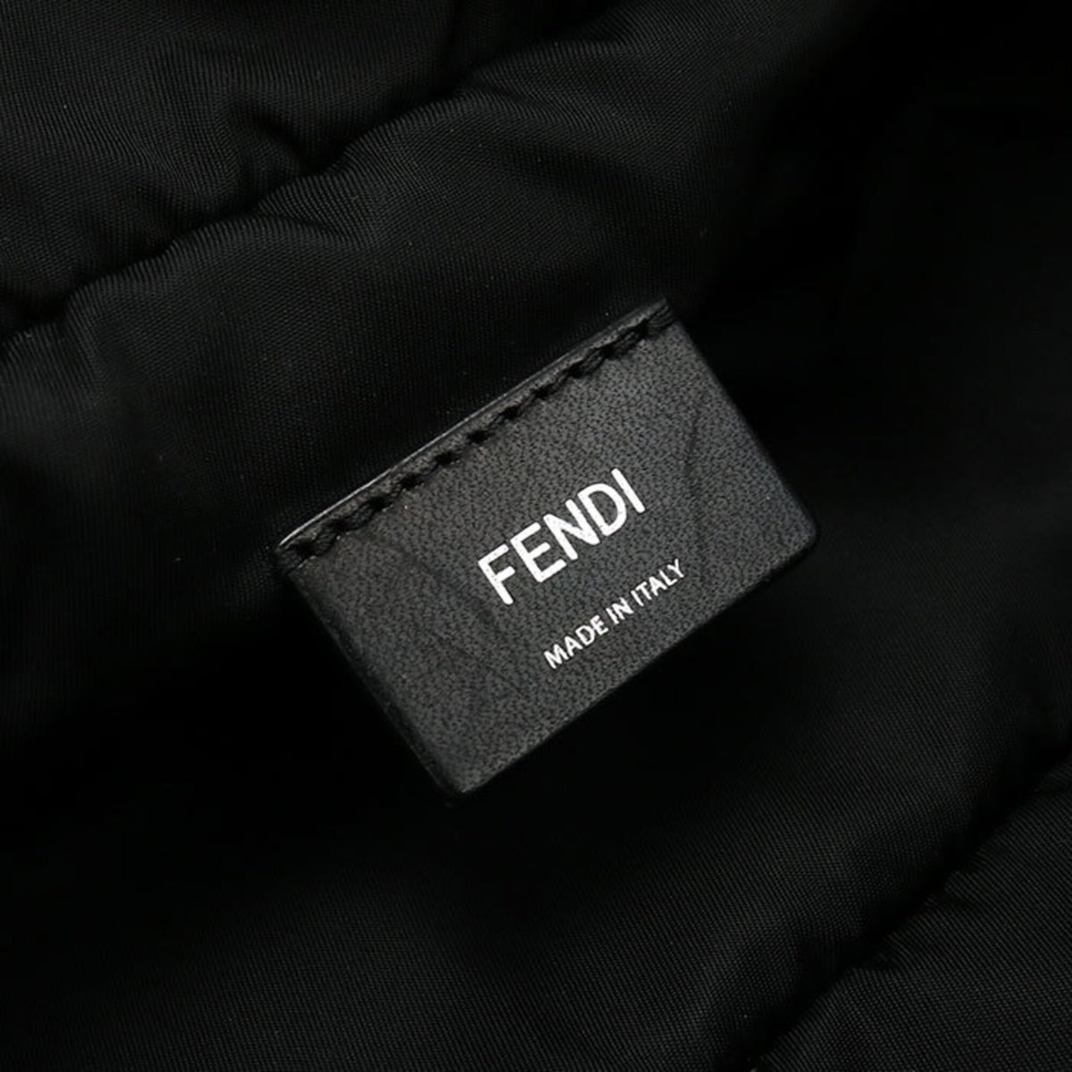 Fendi Black Jacquard Sling Bag (Pre-Owned)