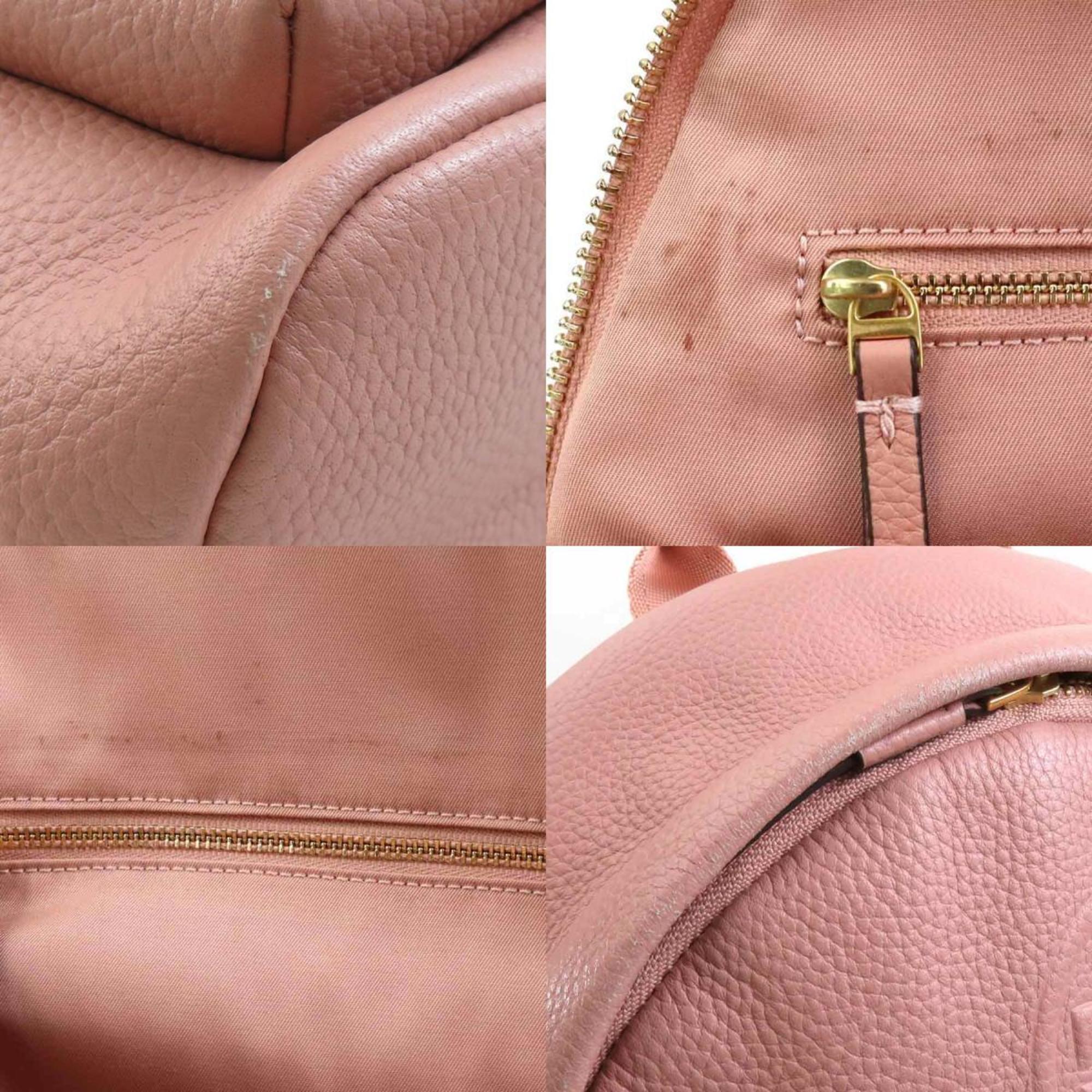 Tory Burch Pink Leather Backpack (Pre-Owned)