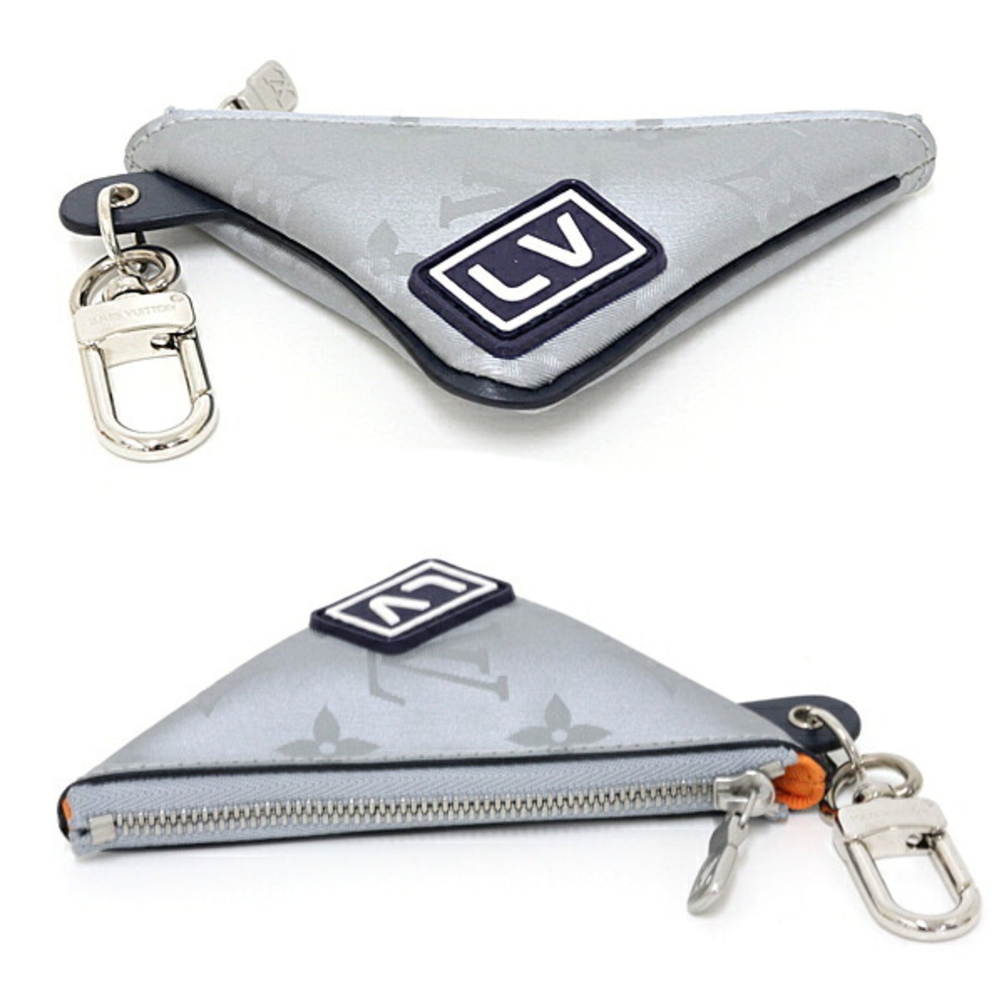 Louis Vuitton Silver Coin Purse/Coin Case (Pre-Owned)