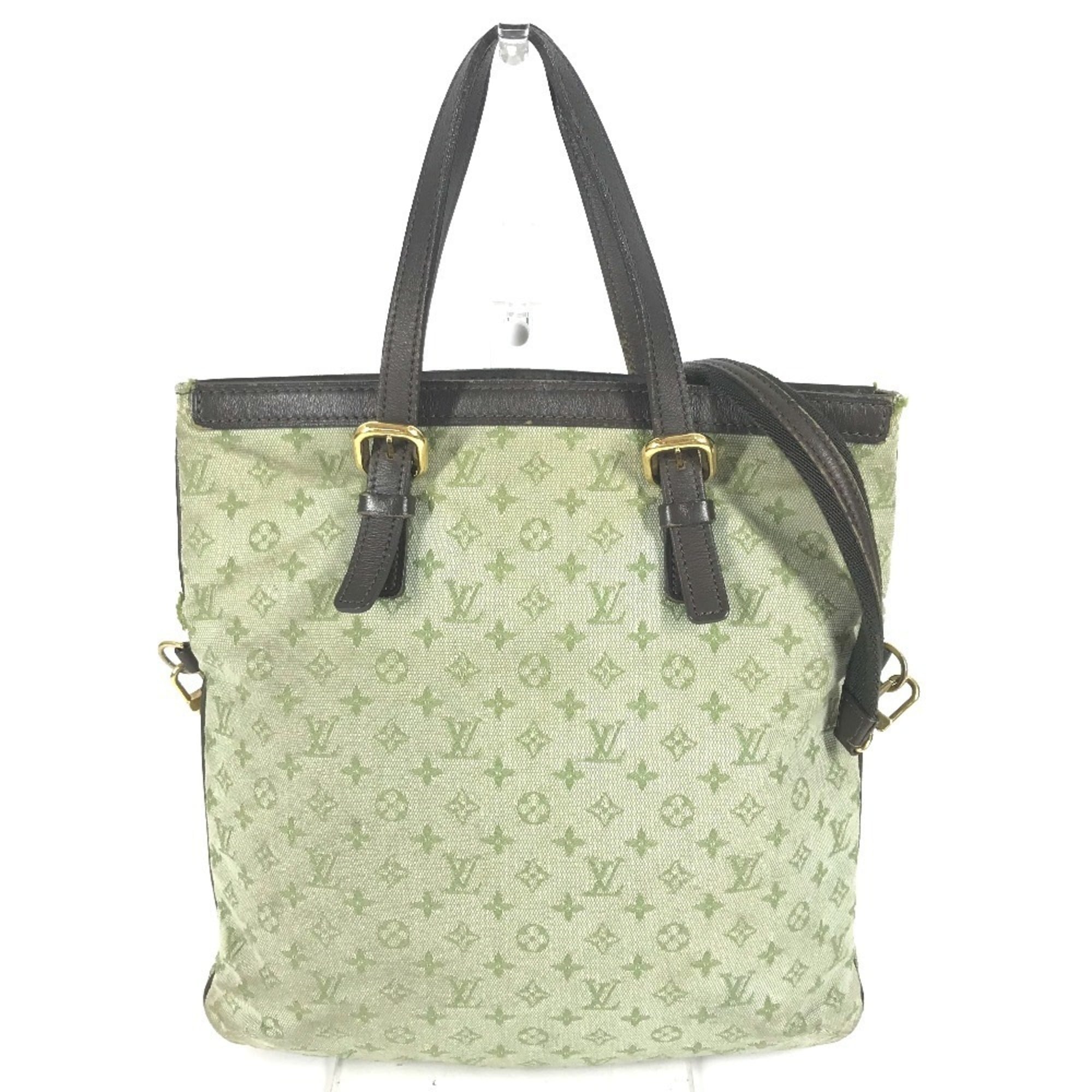 Louis Vuitton Galle Khaki Monogram Monogram Mini Handbag Shoulder Bag Tote Bag (Pre-Owned)