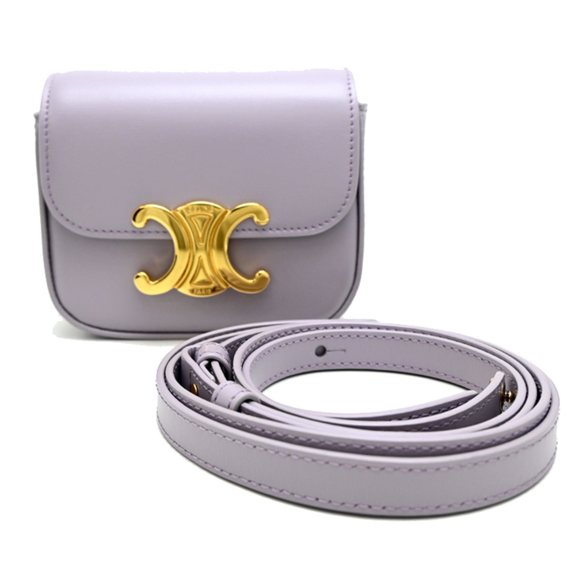 Celine Leather Shoulder Bag (Pre-Owned)