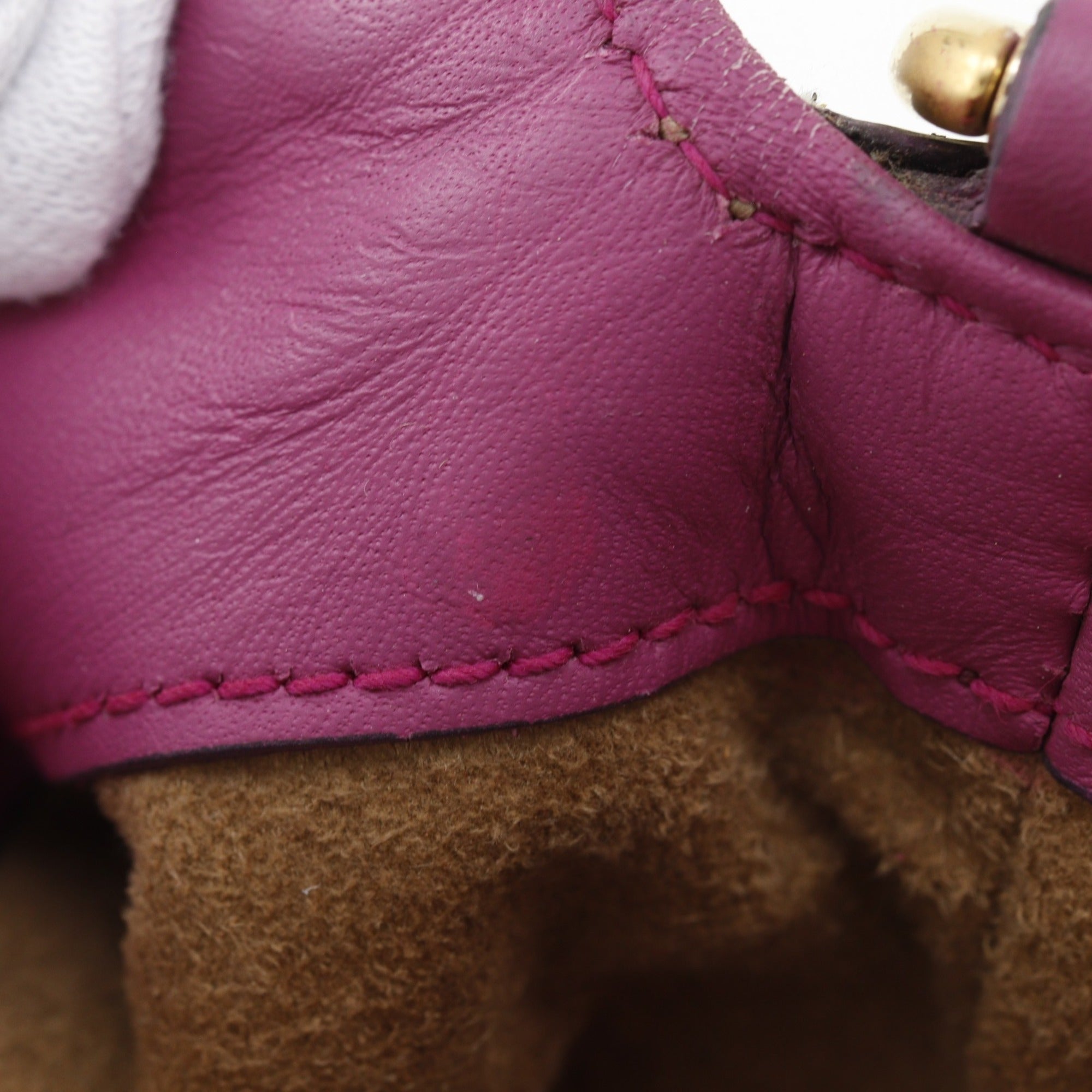 Gucci Brown Leather Handbag (Pre-Owned)