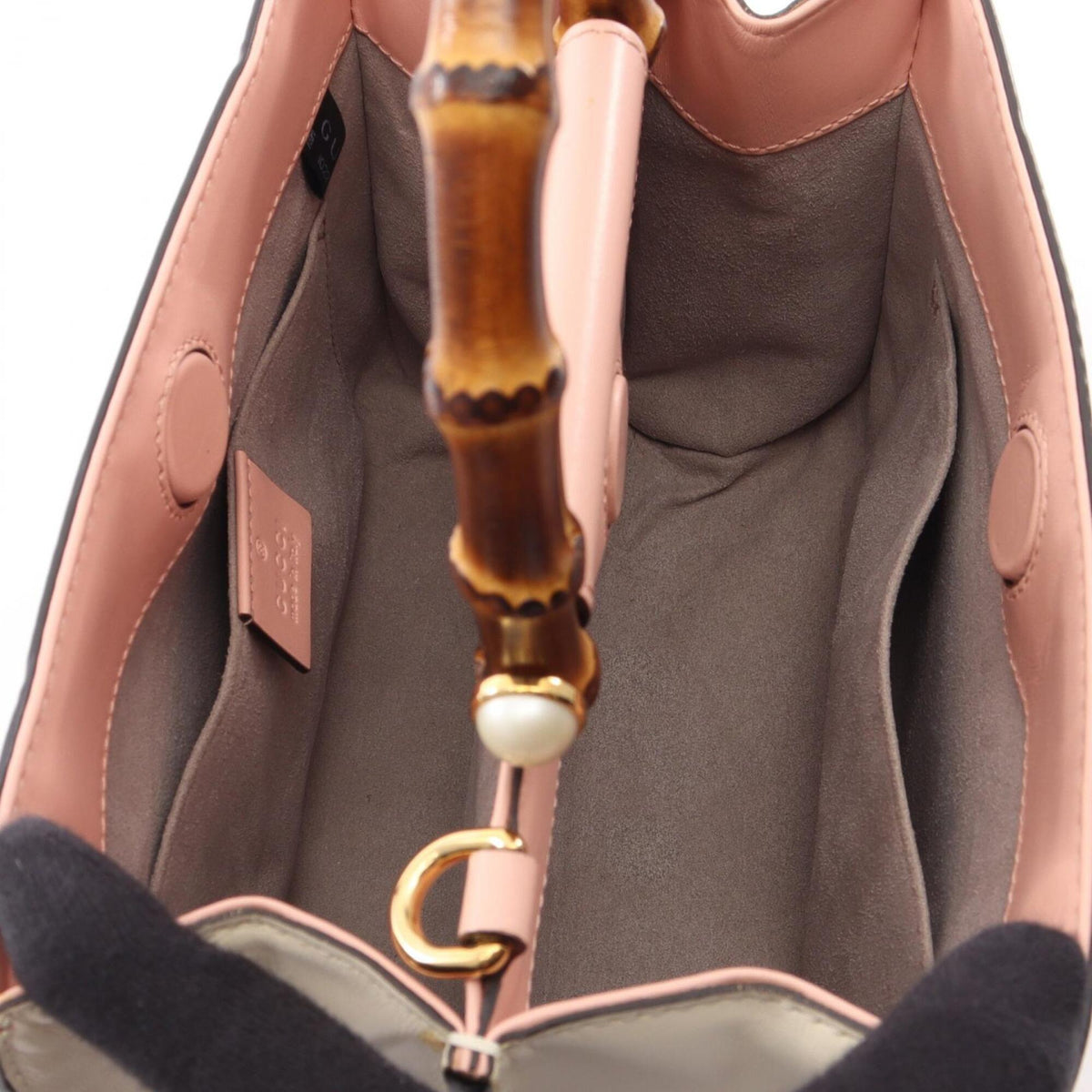 Gucci Pink Leather Handbag (Pre-Owned)