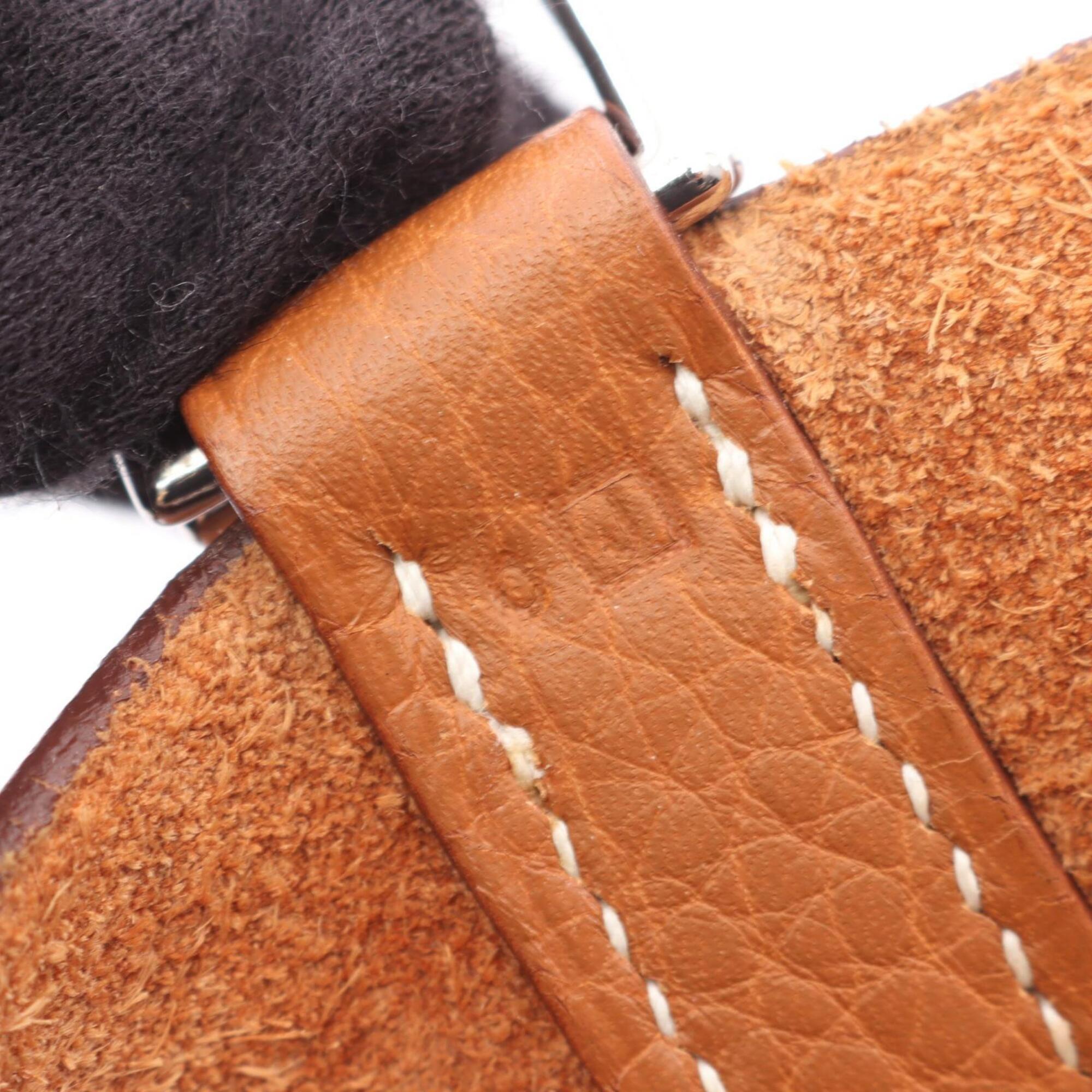 Hermes Brown Taurillon Clemence Leather Handbag (Pre-Owned)