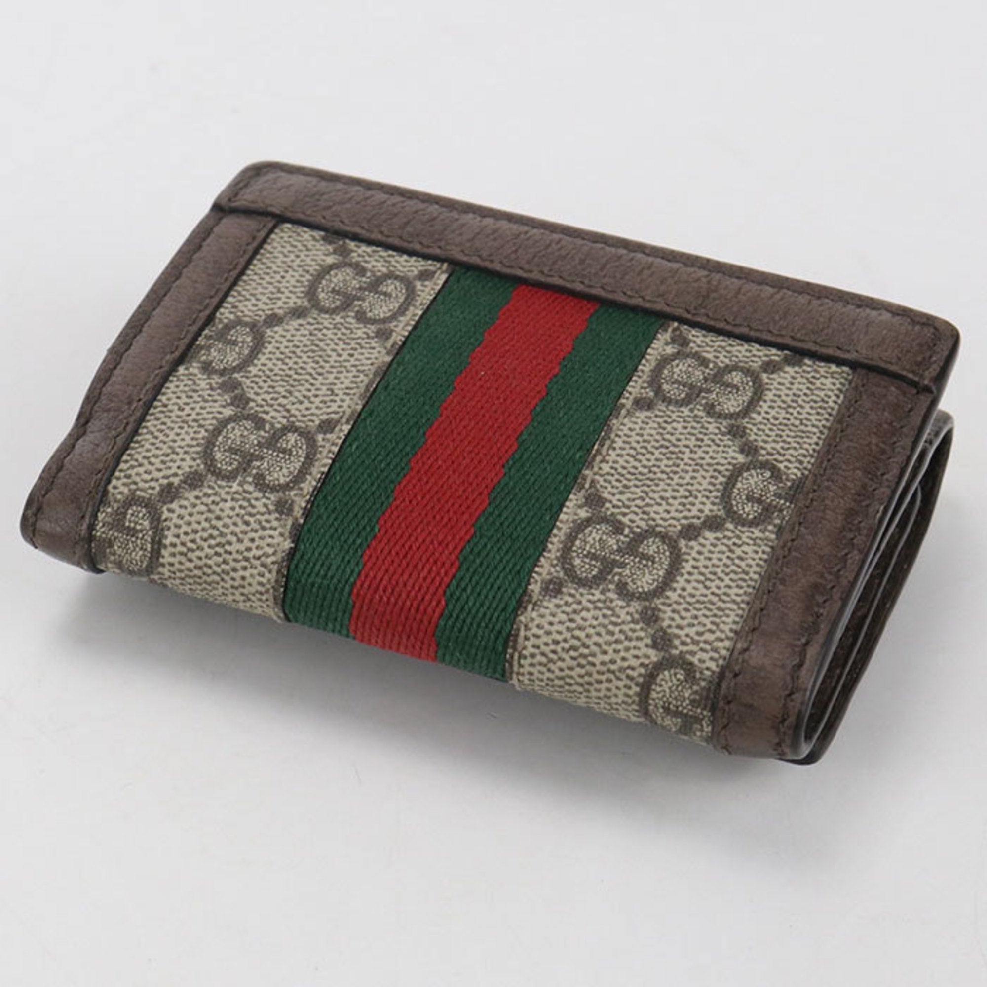Gucci Gg Supreme Beige Gg Supreme Wallet (Tri-Fold) (Pre-Owned)
