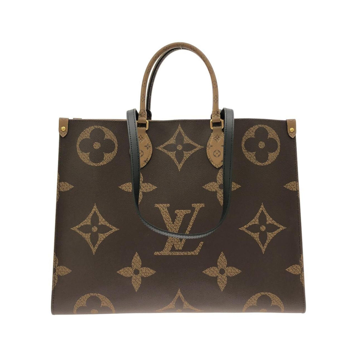 Louis Vuitton Marron Coated Canvas Handbag (Pre-Owned)