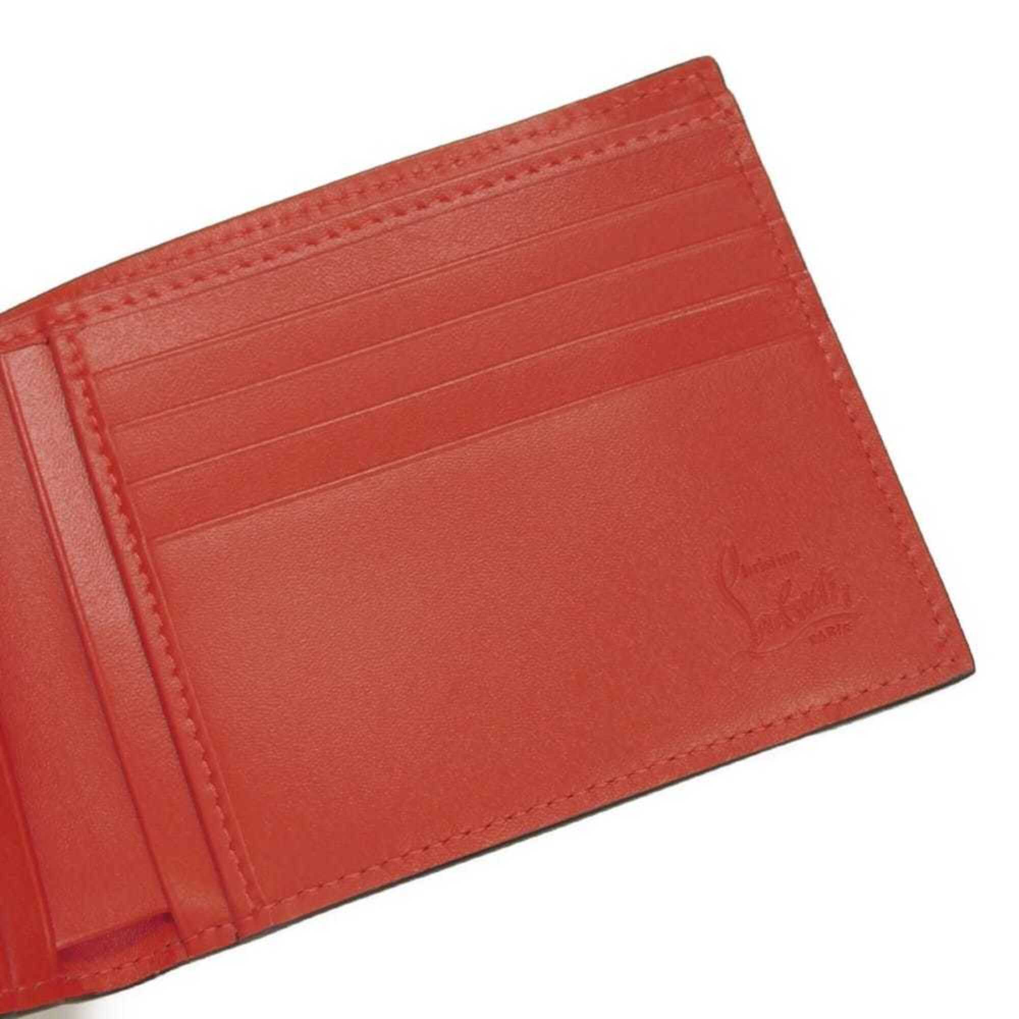 Christian Louboutin Black Leather Wallet (Bi-Fold) (Pre-Owned)