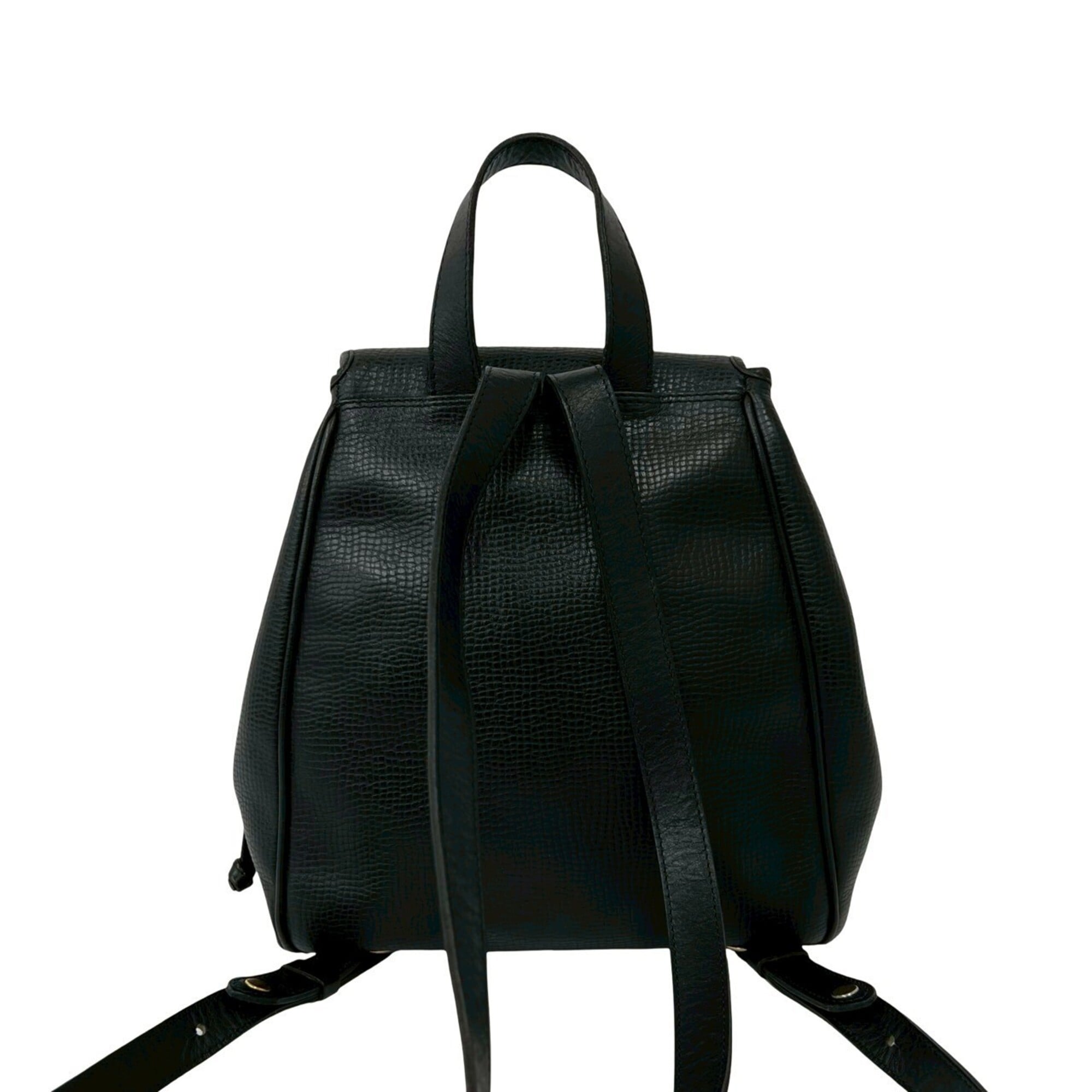 Christian Dior Black Leather Backpack (Pre-Owned)
