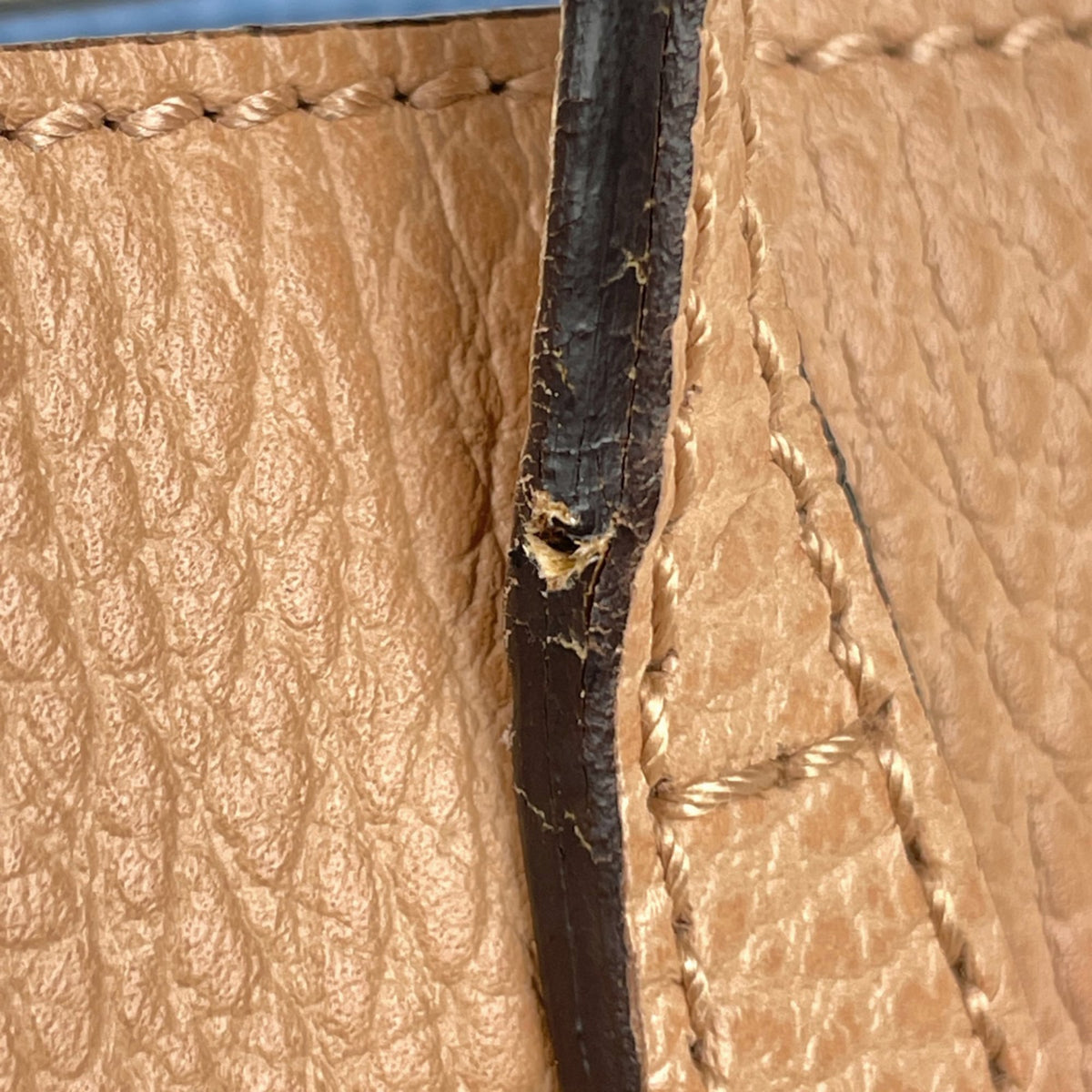 Gucci Beige Leather Tote Bag (Pre-Owned)