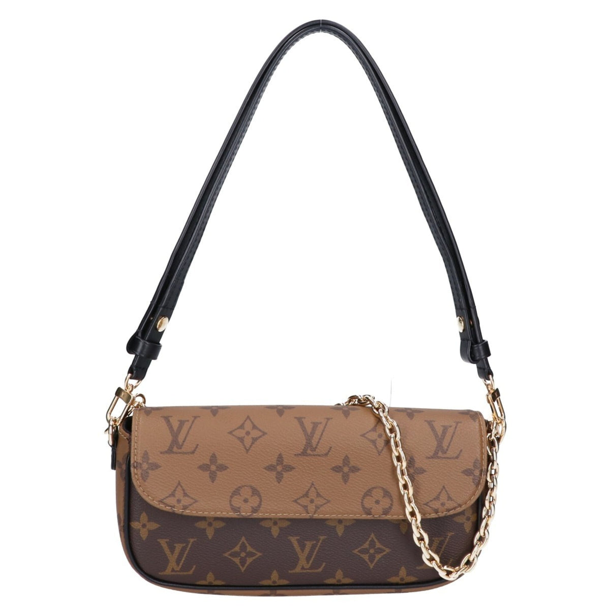 Louis Vuitton Brown Monogram Shoulder Bag (Pre-Owned)