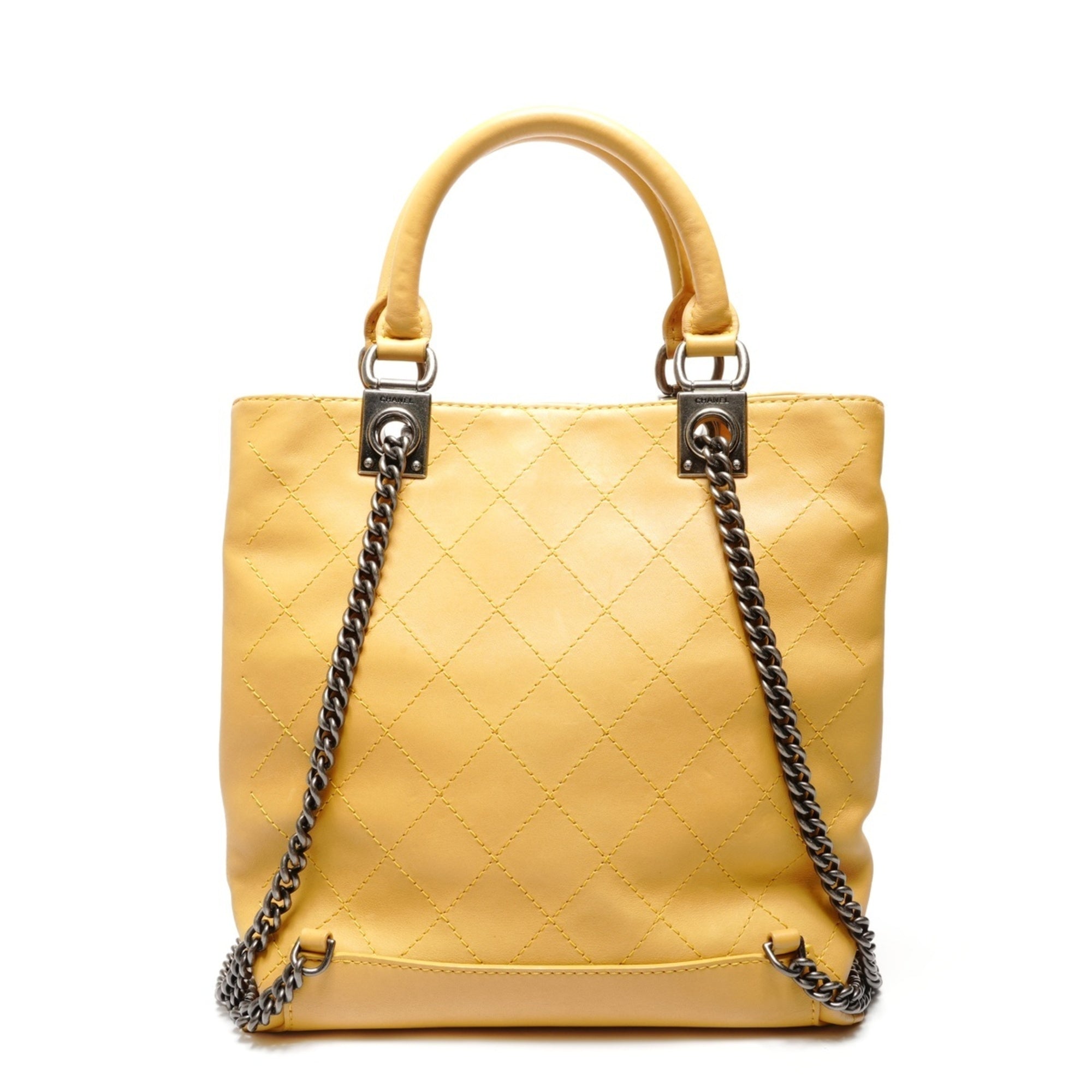 Chanel Yellow Handbag (Pre-Owned)