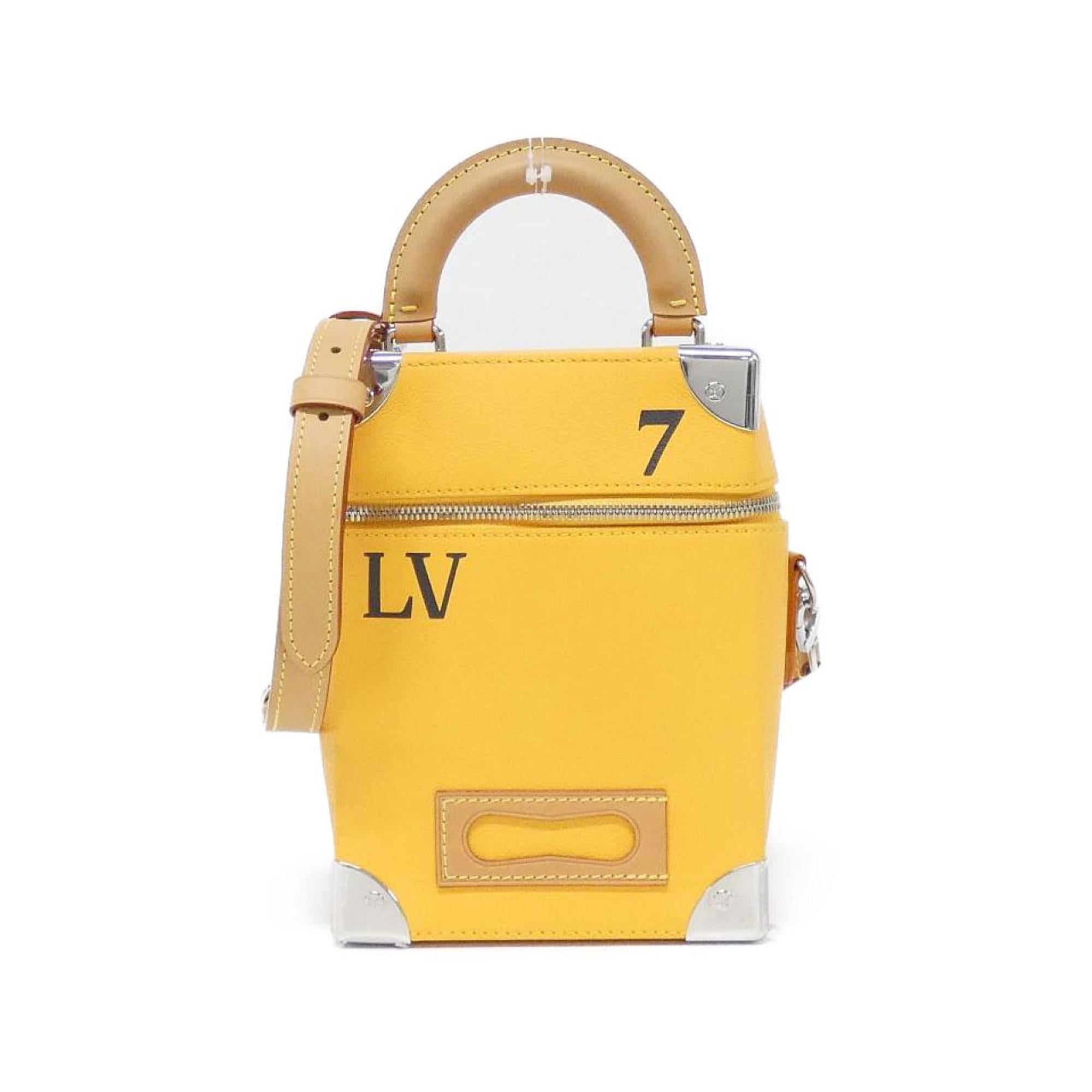 Louis Vuitton Saffron Leather Handbag (Pre-Owned)