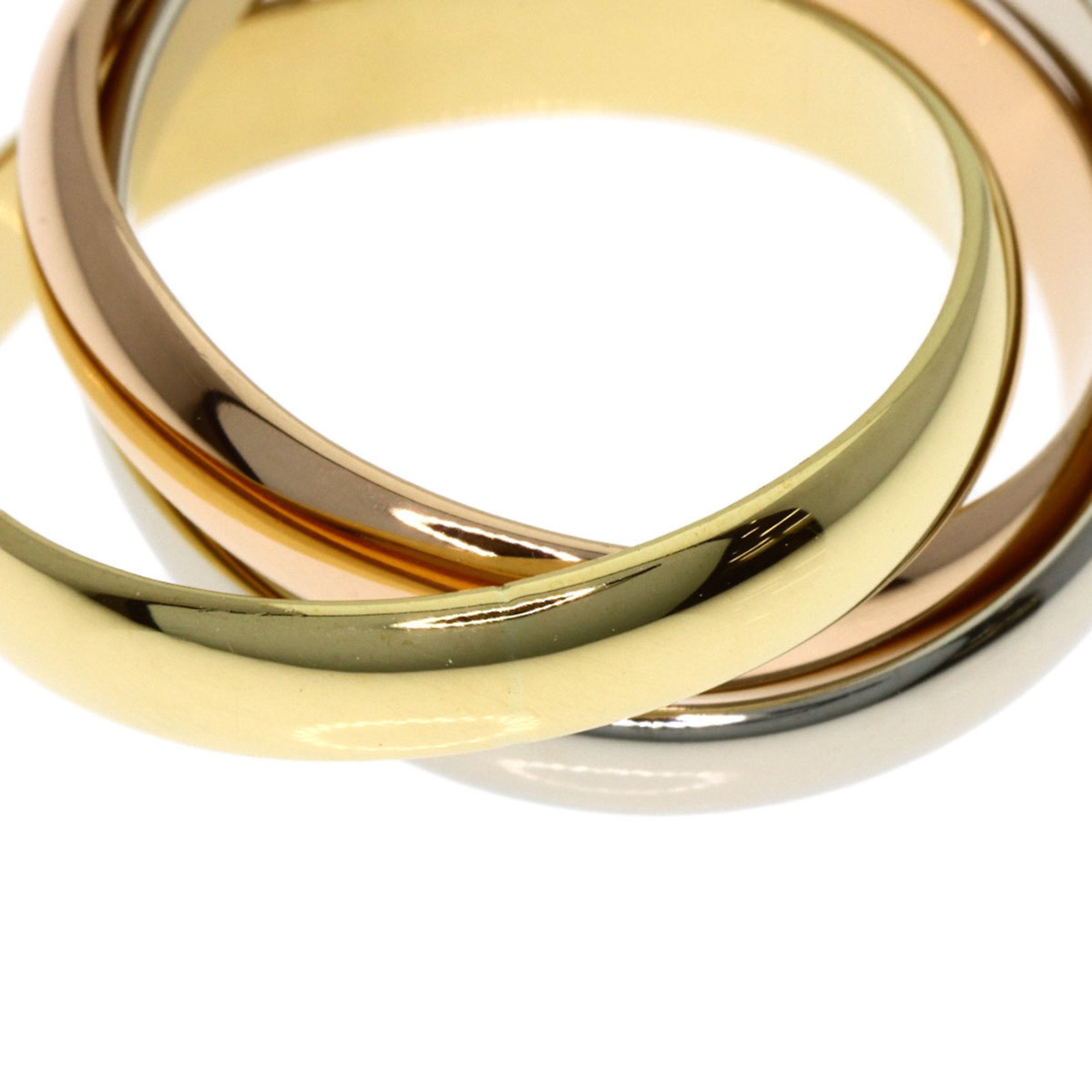 Cartier Trinity Yellow Gold (18K) Pink Gold (18K) White Gold (18K) Band Ring (Pre-Owned)