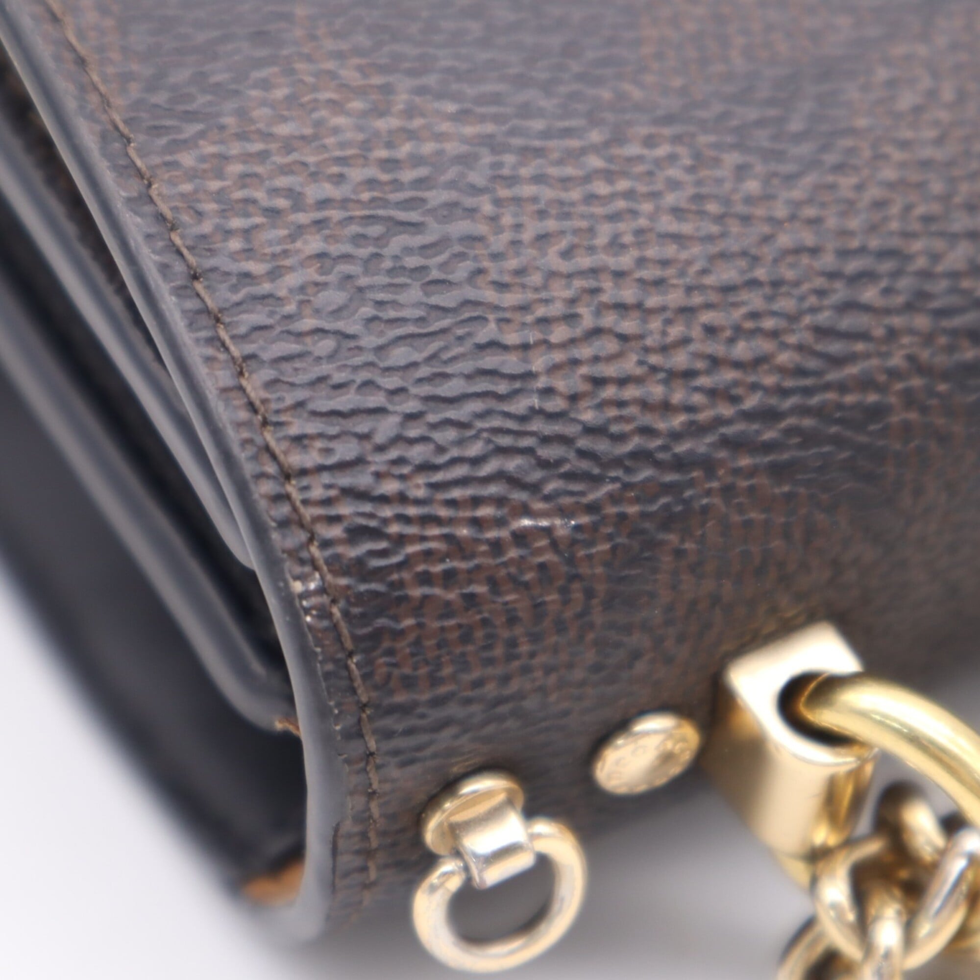Coach Signature Brown Coated Canvas Leather Crossbody Bag Shoulder Bag (Pre-Owned)
