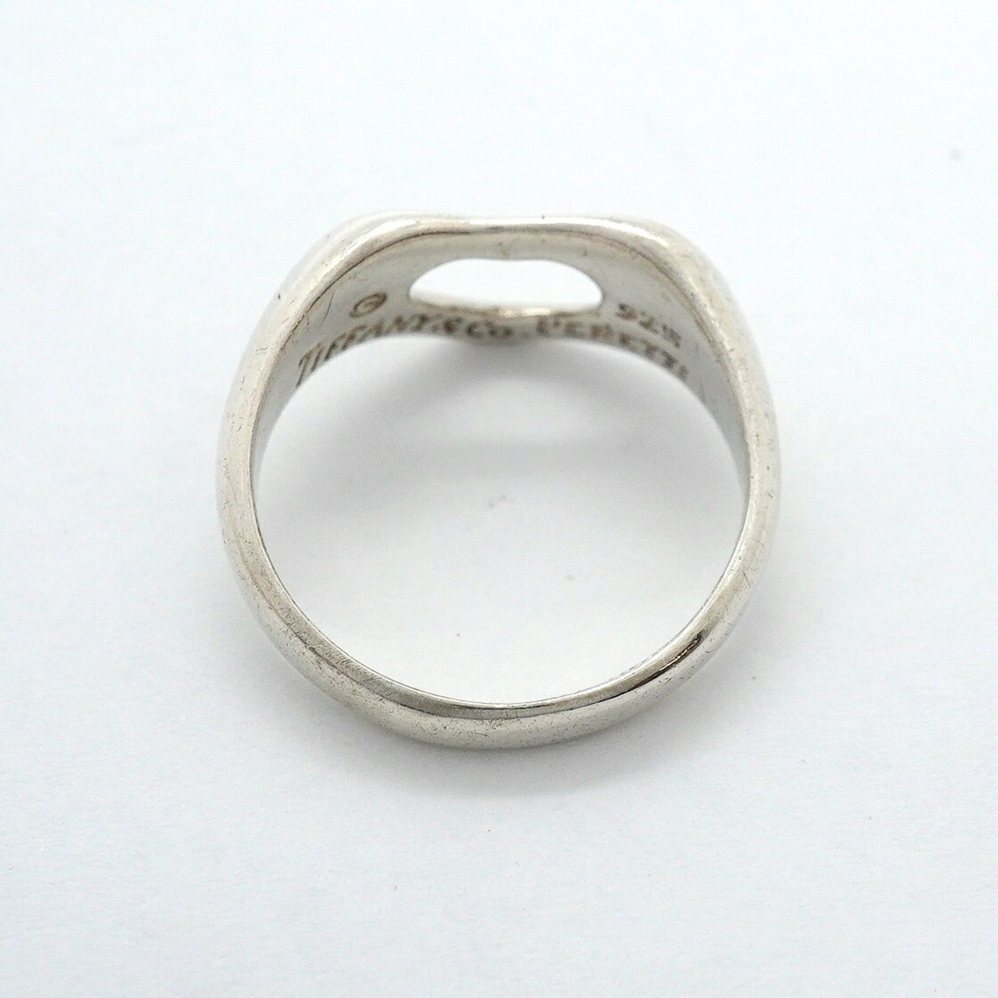 Tiffany Silver 925 Band Ring (Pre-Owned)