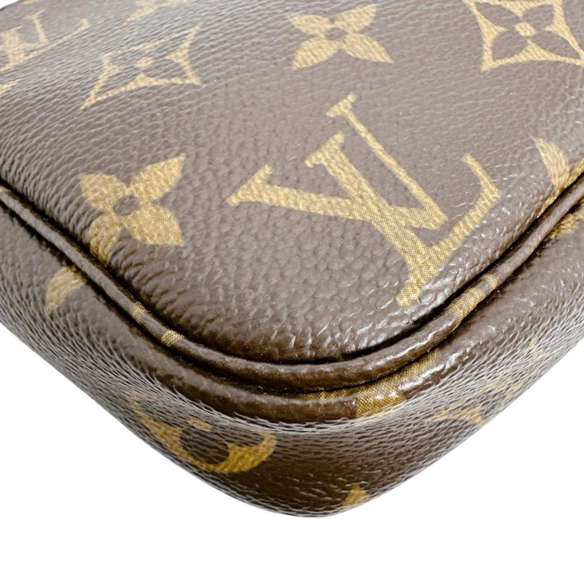 Louis Vuitton Brown Monogram Canvas Pouch (Pre-Owned)