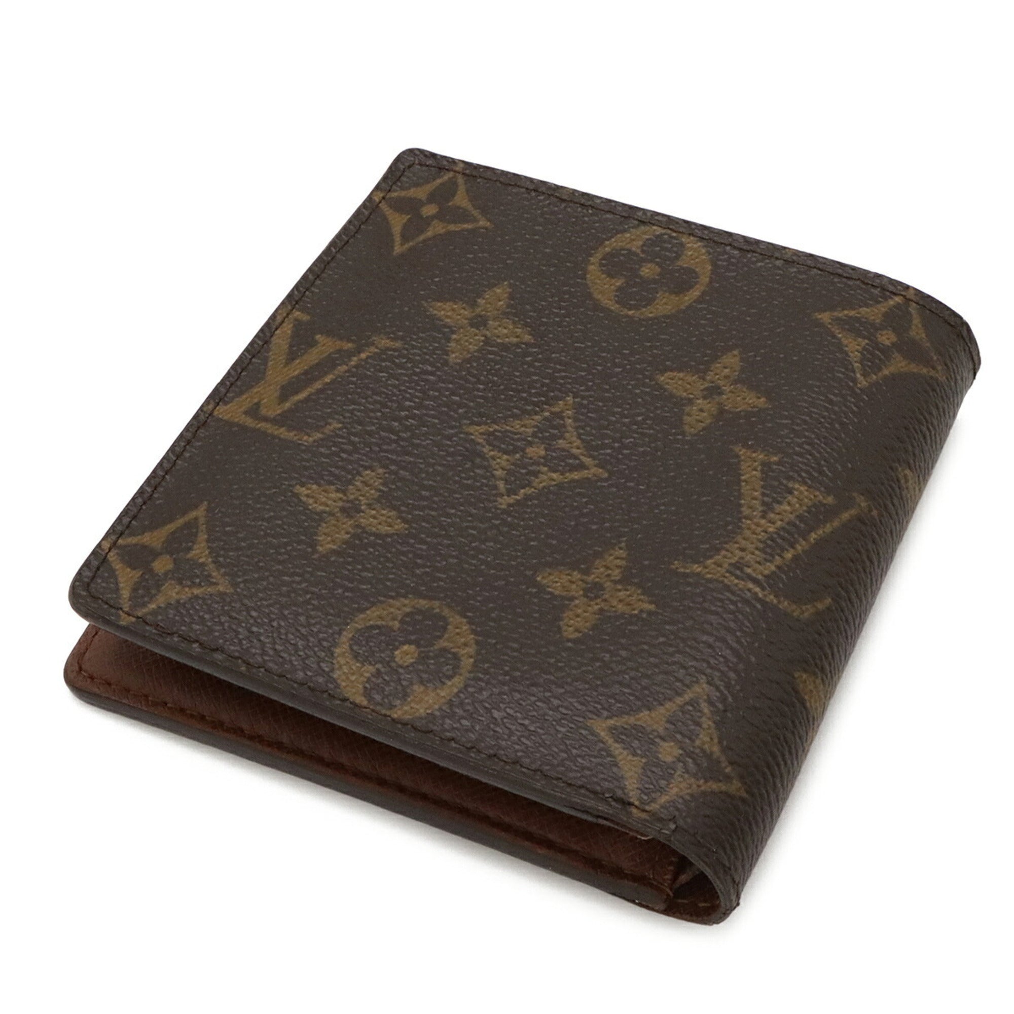 Louis Vuitton Brown Monogram Wallet (Bi-Fold) (Pre-Owned)
