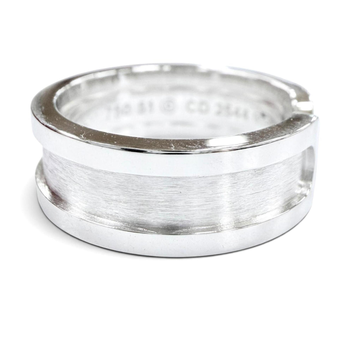 Cartier White Gold White Gold (18K) Band Ring (Pre-Owned)