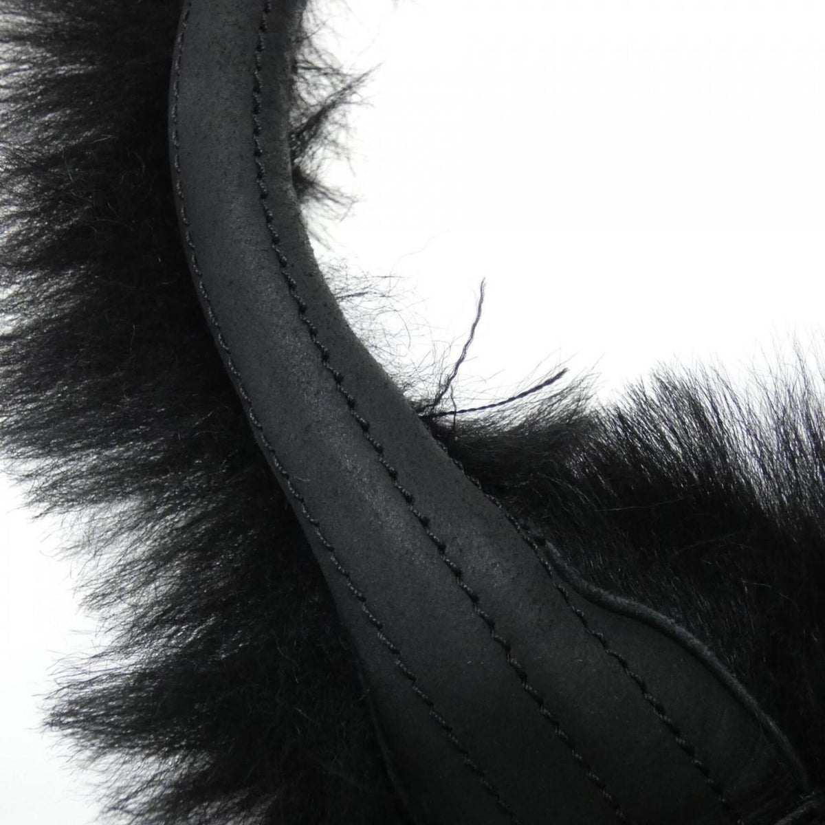 Chanel Black Fur Handbag (Pre-Owned)