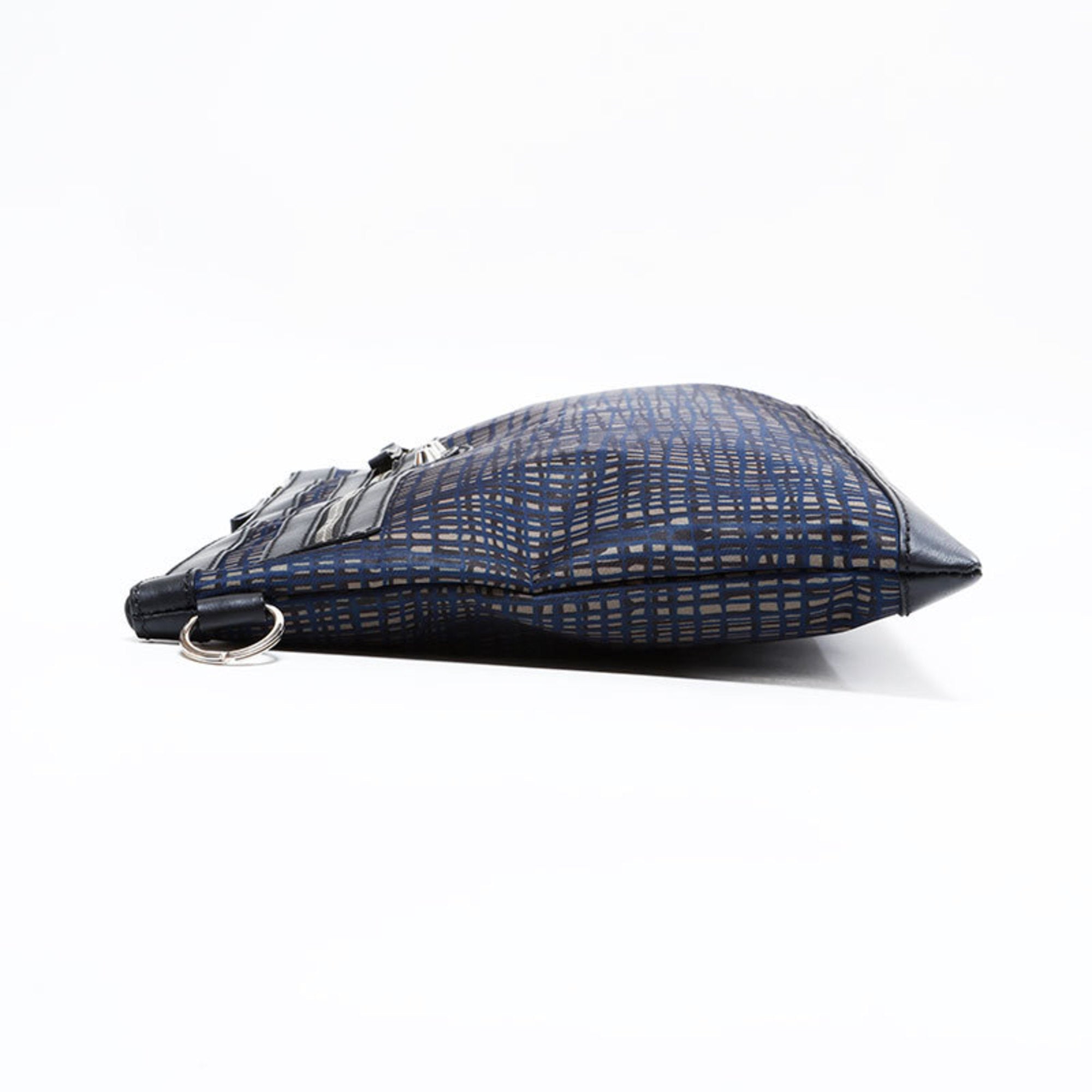 Balenciaga Navy Nylon Clutch Bag (Pre-Owned)