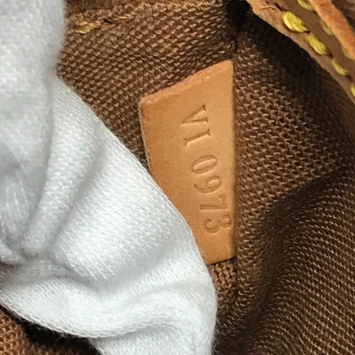 Louis Vuitton Brown Monogram Canvas Handbag Tote Bag (Pre-Owned)