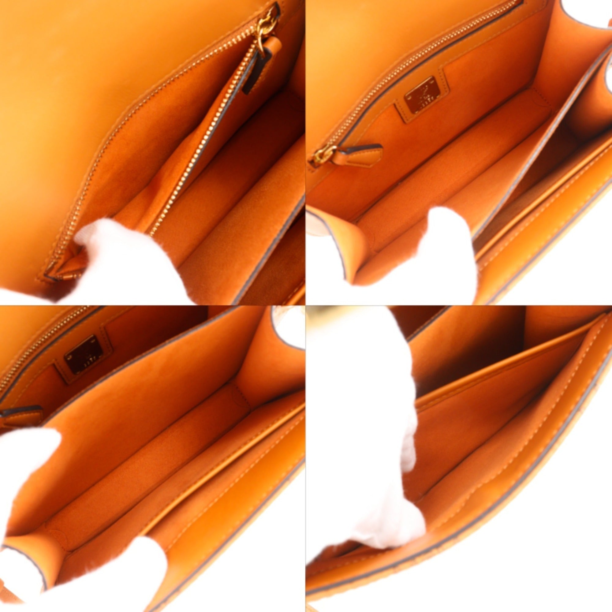 Mcm Brown Pvc Shoulder Bag (Pre-Owned)