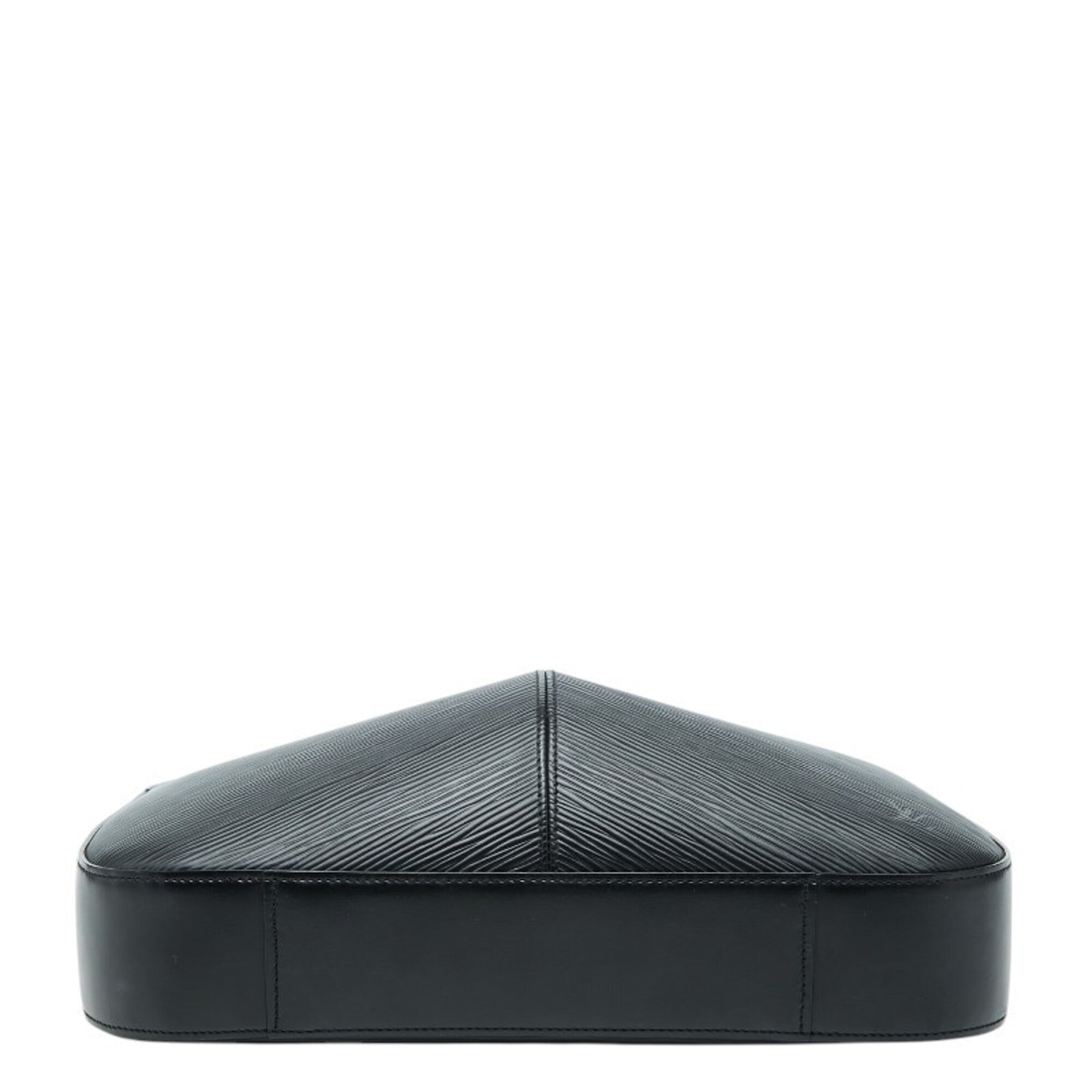 Louis Vuitton Black Noir Leather Shoulder Bag (Pre-Owned)