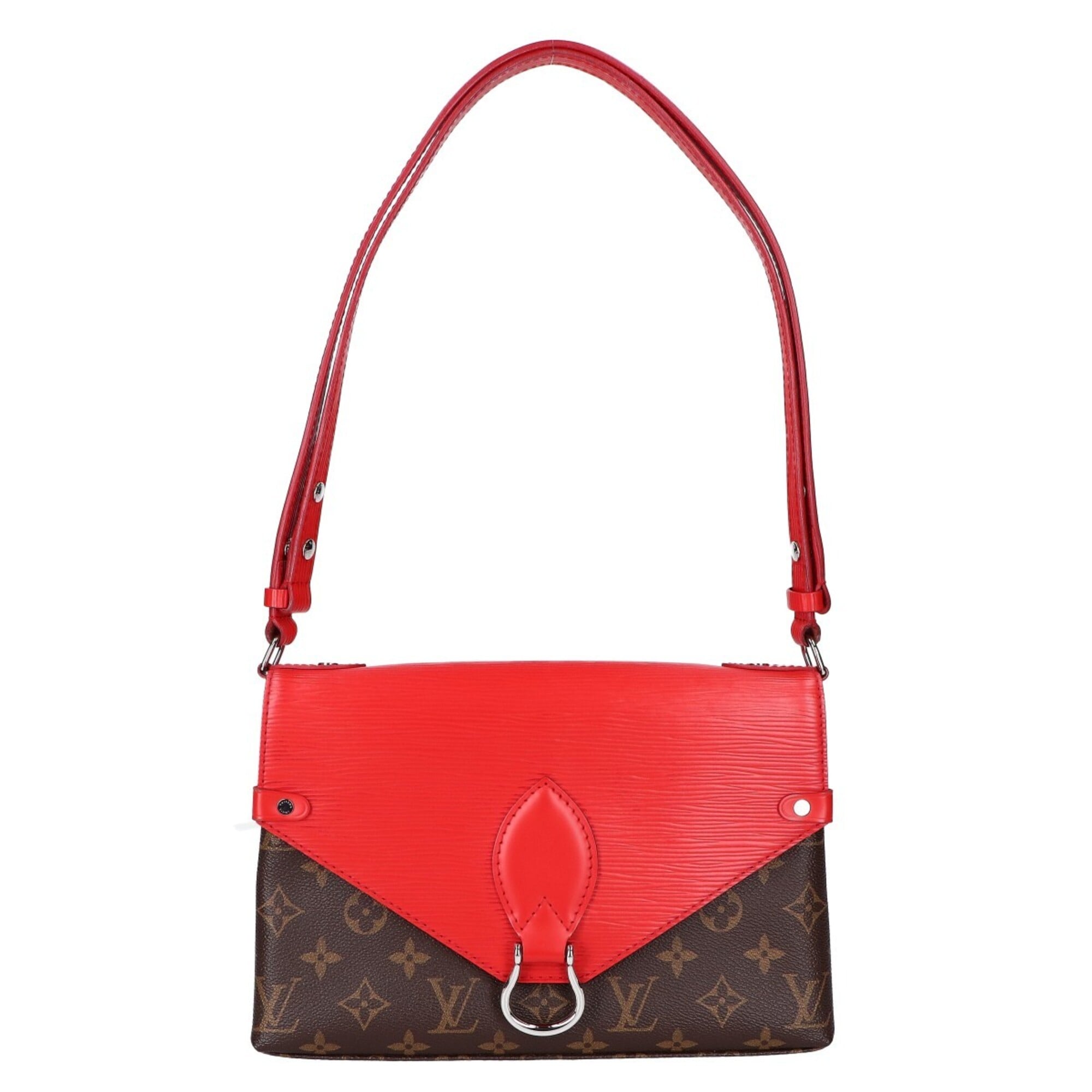 Louis Vuitton Brown Leather Shoulder Bag (Pre-Owned)
