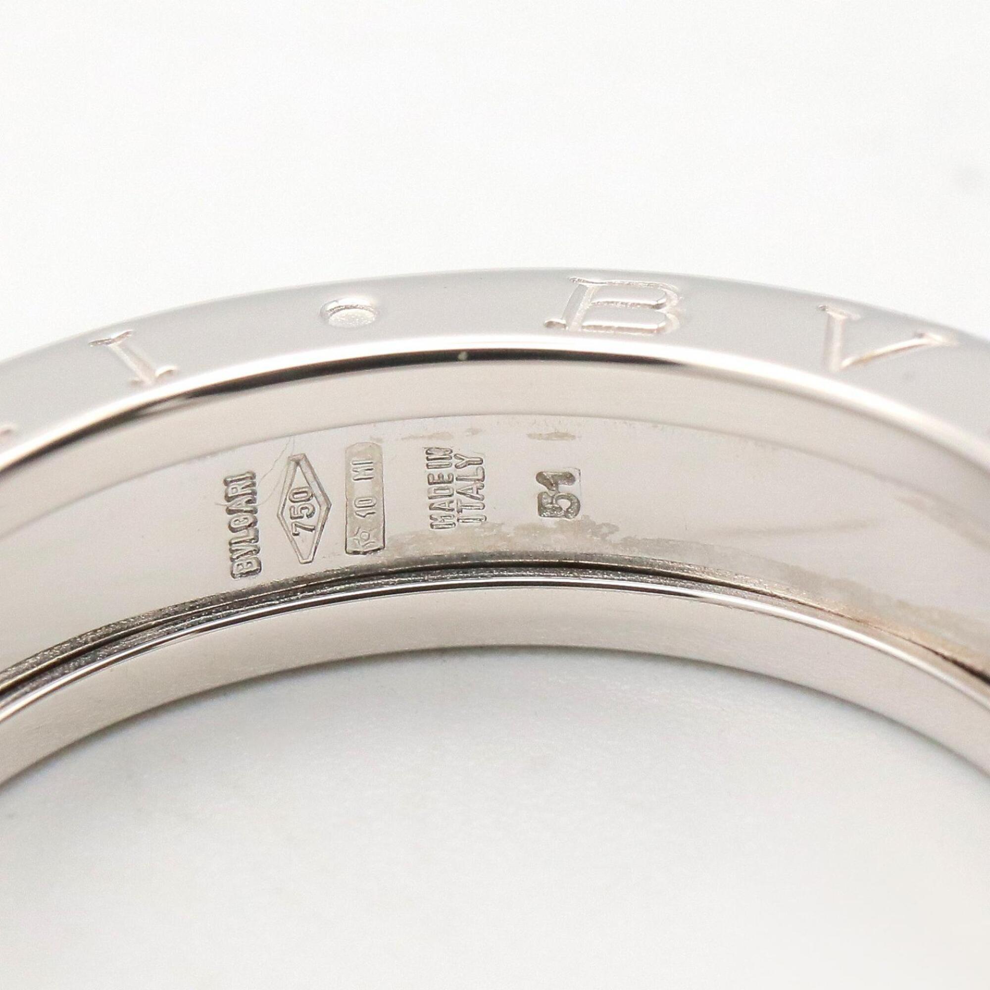 Bvlgari B.Zero1 Silver White Gold (18K) Band Ring (Pre-Owned)