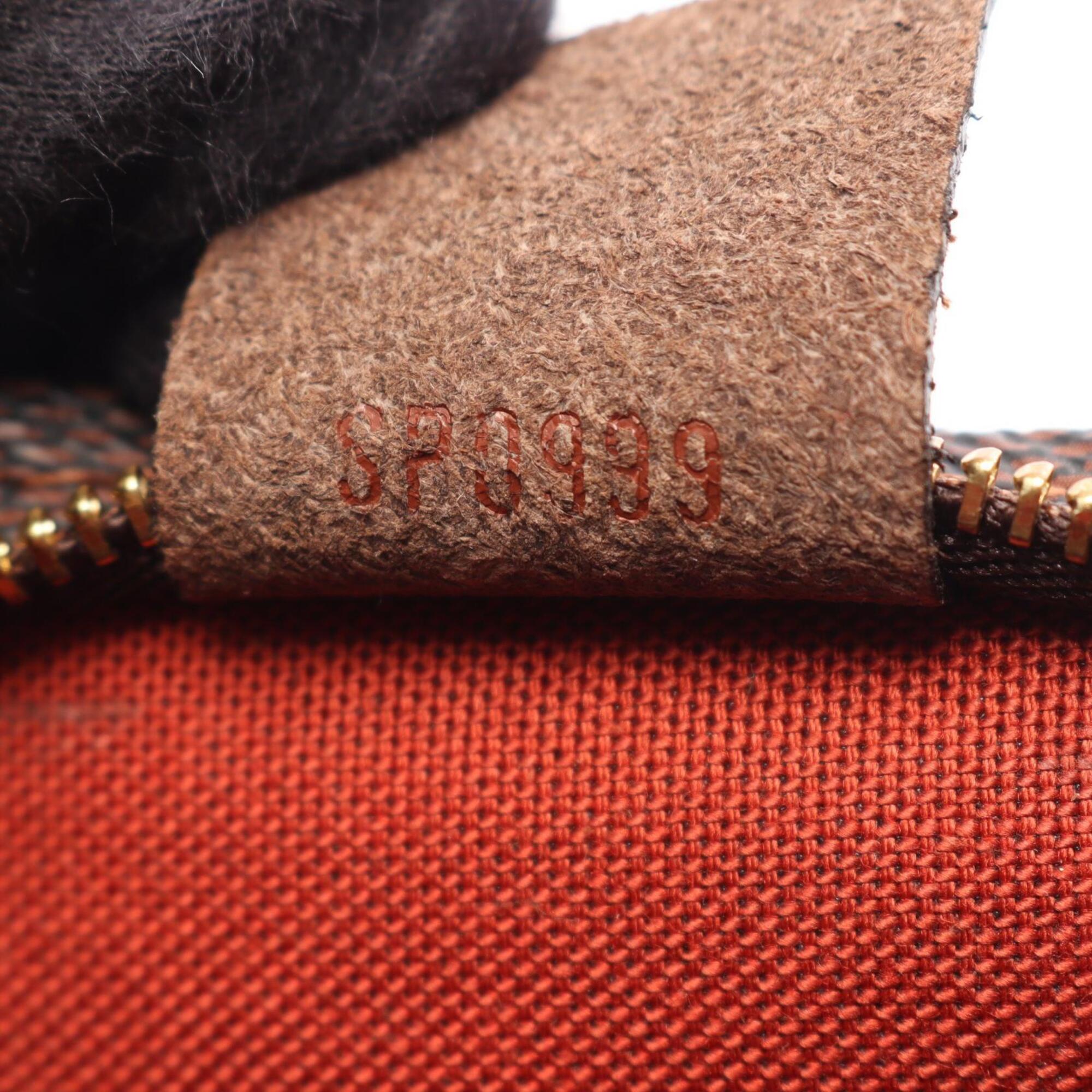 Louis Vuitton Brown Coated Canvas Pvc Leather Handbag (Pre-Owned)