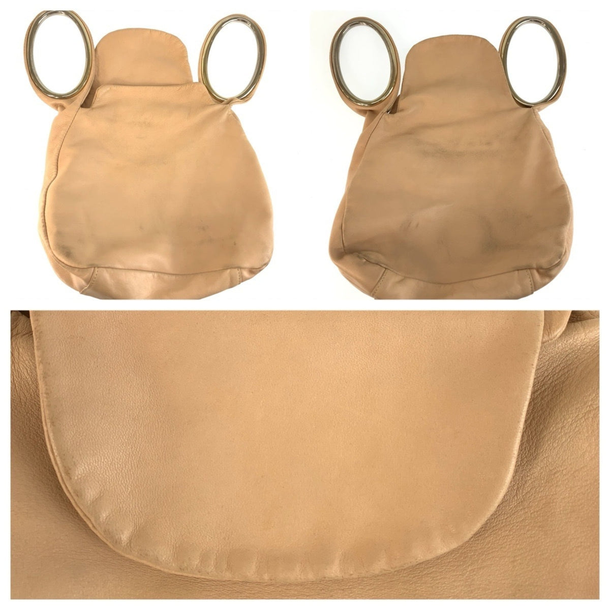 Marni Beige Leather Handbag (Pre-Owned)