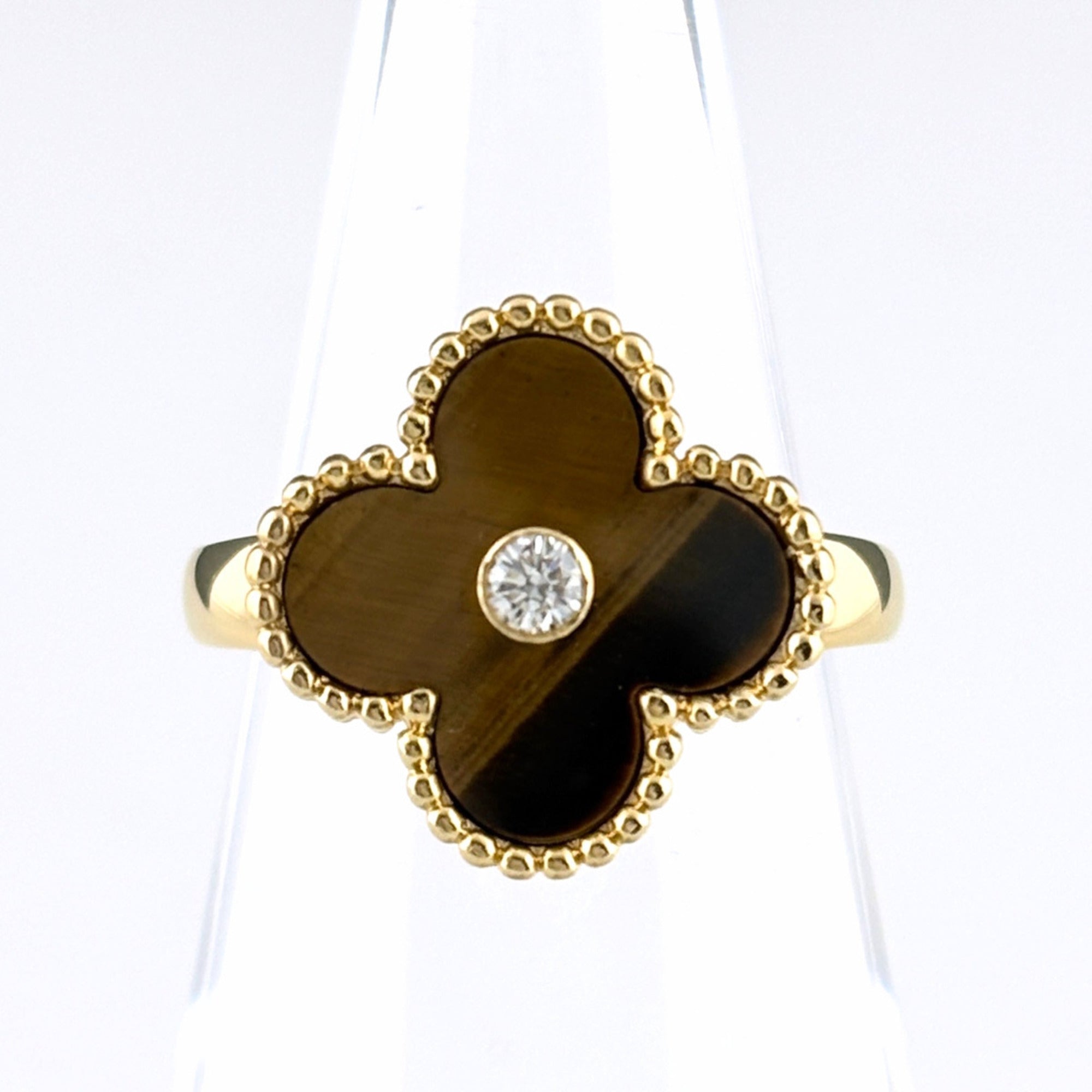 Van Cleef & Arpels Yellow Gold (18K) Band Ring (Pre-Owned)