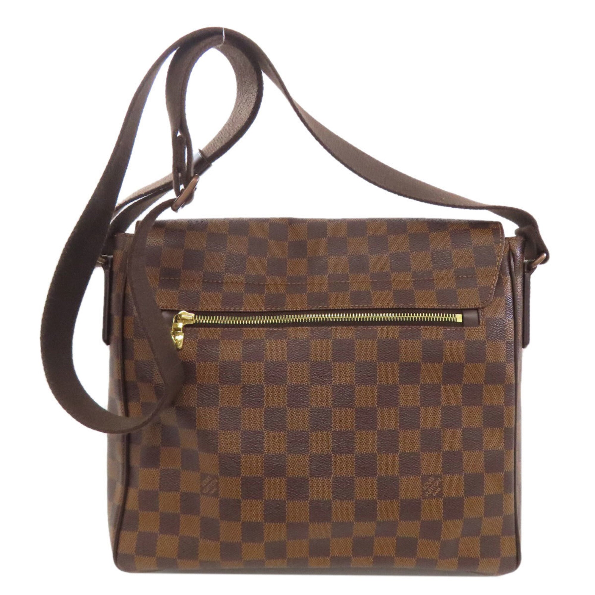 Louis Vuitton Brown Damier Canvas Ebene Damier Canvas Shoulder Bag (Pre-Owned)