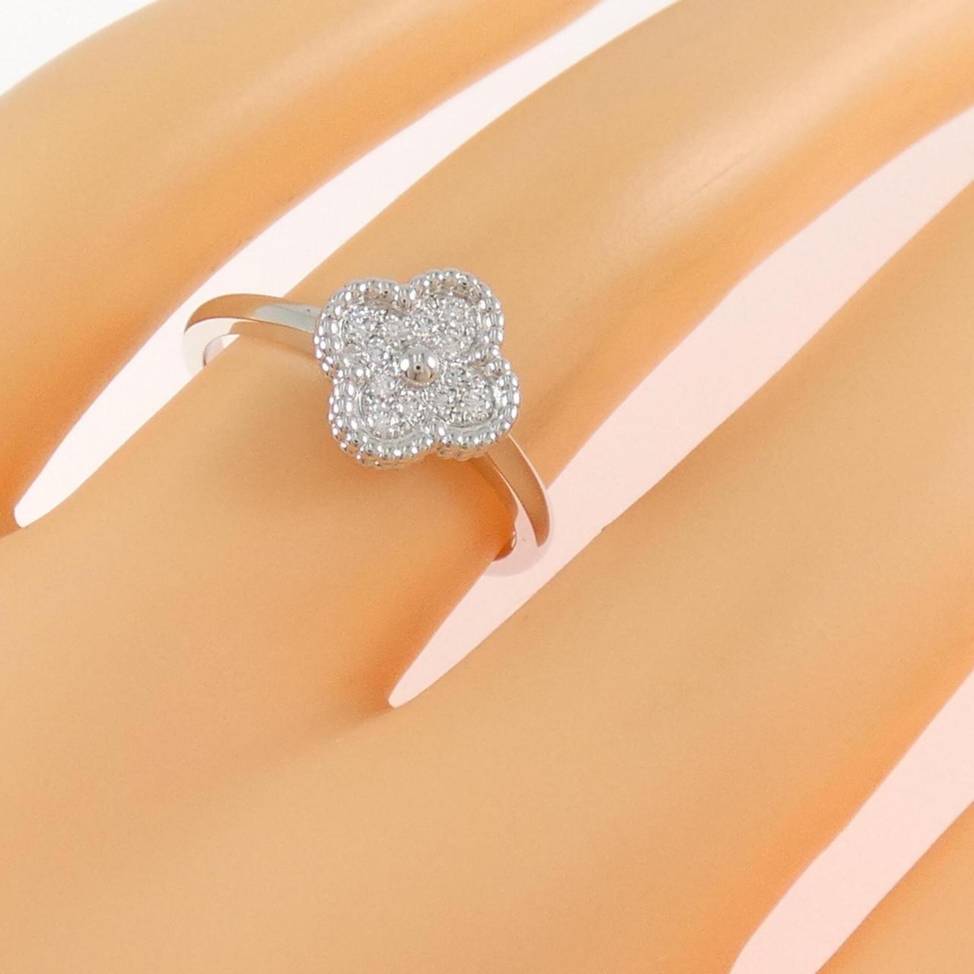 Van Cleef & Arpels White Gold (18K) Band Ring (Pre-Owned)