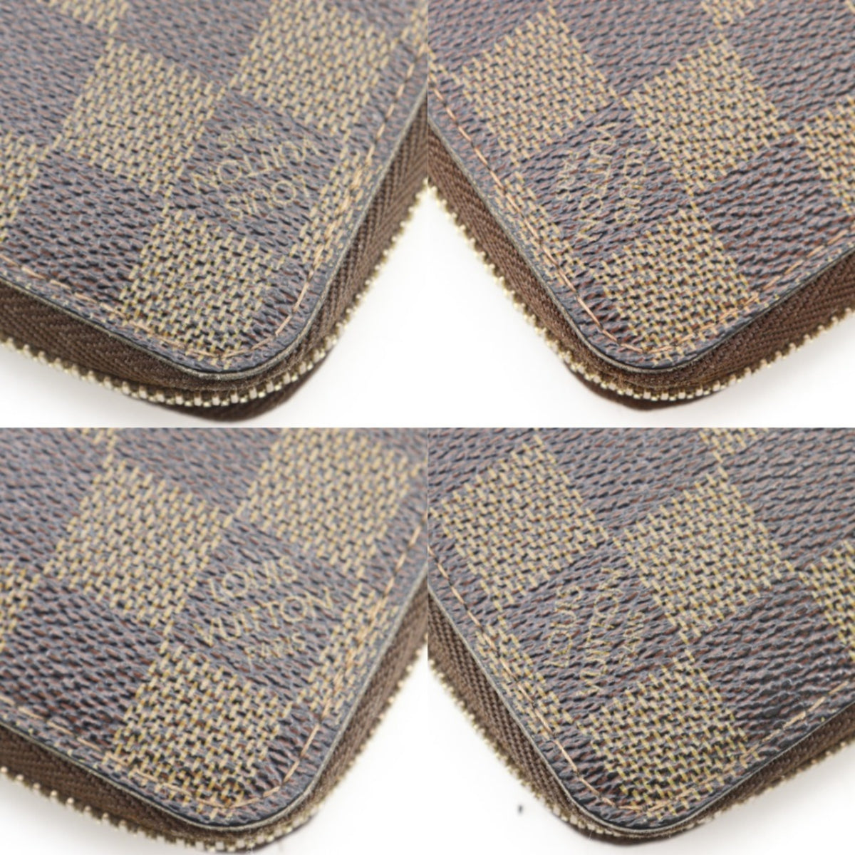 Louis Vuitton Damier Brown Damier Canvas Long Wallet (Bi-Fold) (Pre-Owned)