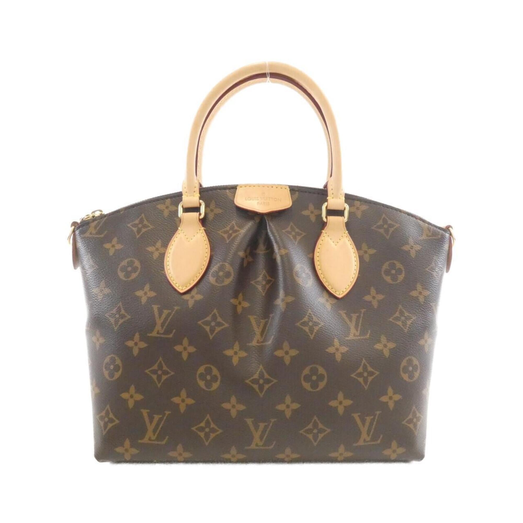 Louis Vuitton Monogram Marron Coated Canvas Handbag (Pre-Owned)