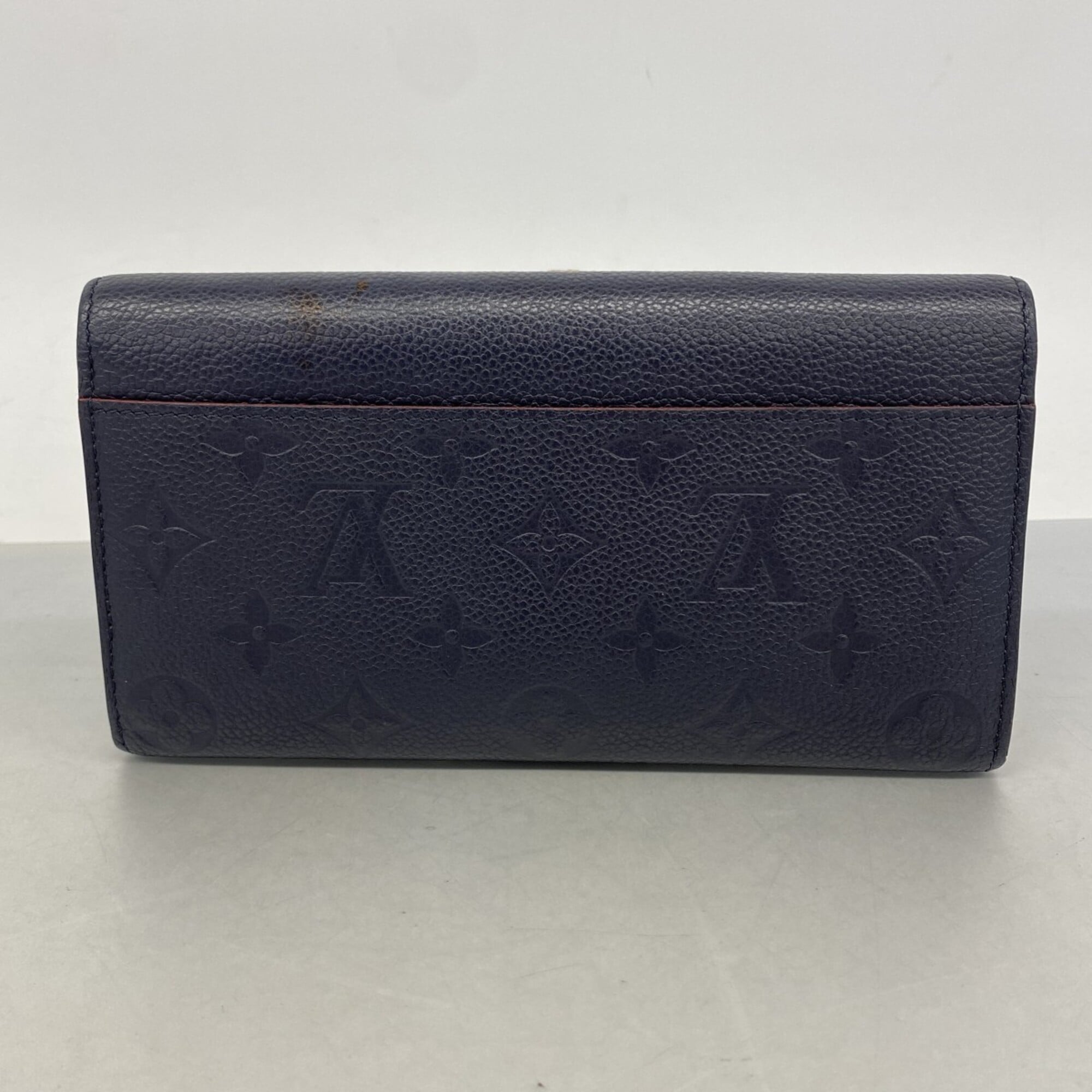Louis Vuitton Marine Rouge Long Wallet (Bi-Fold) (Pre-Owned)