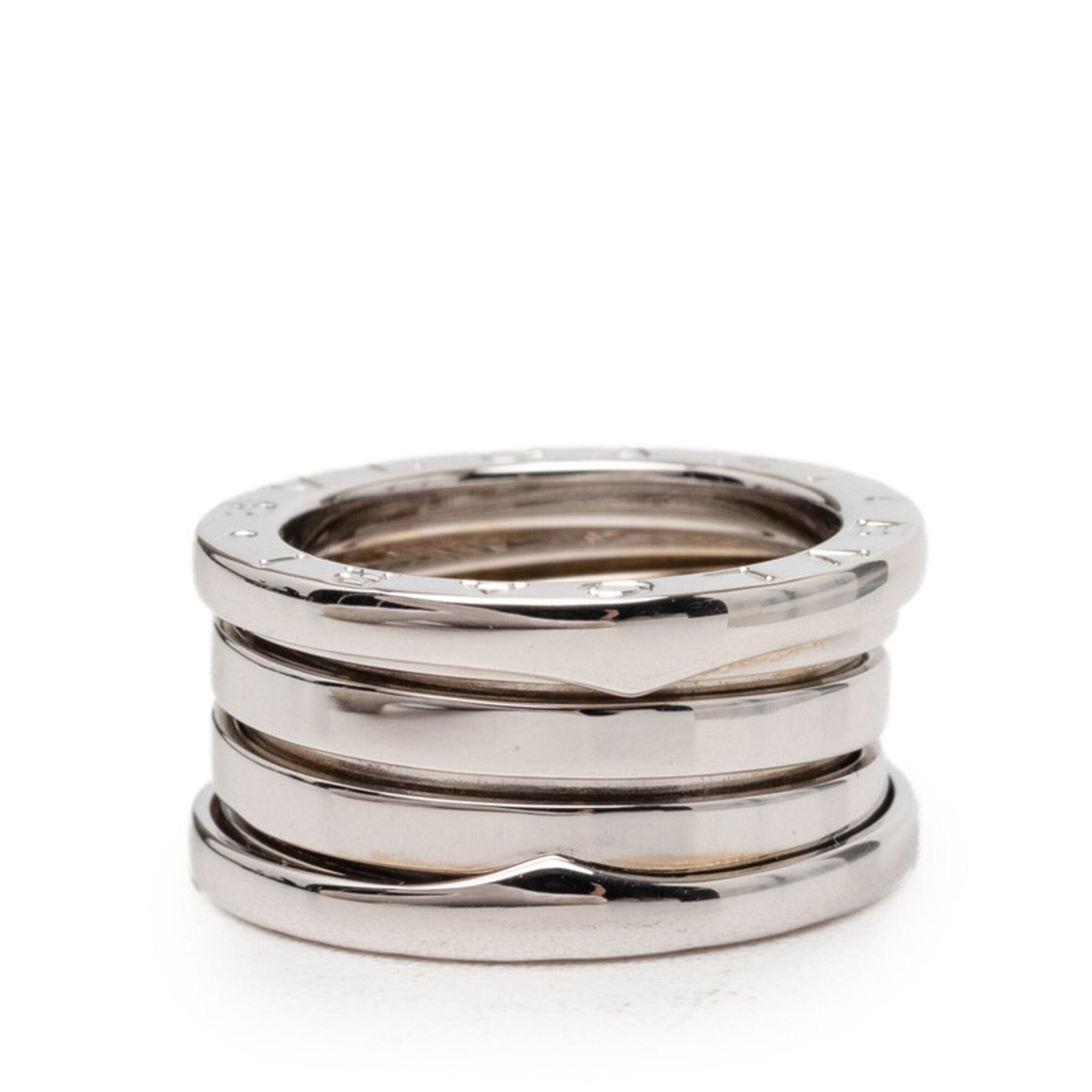 Bvlgari White Gold (18K) Band Ring (Pre-Owned)