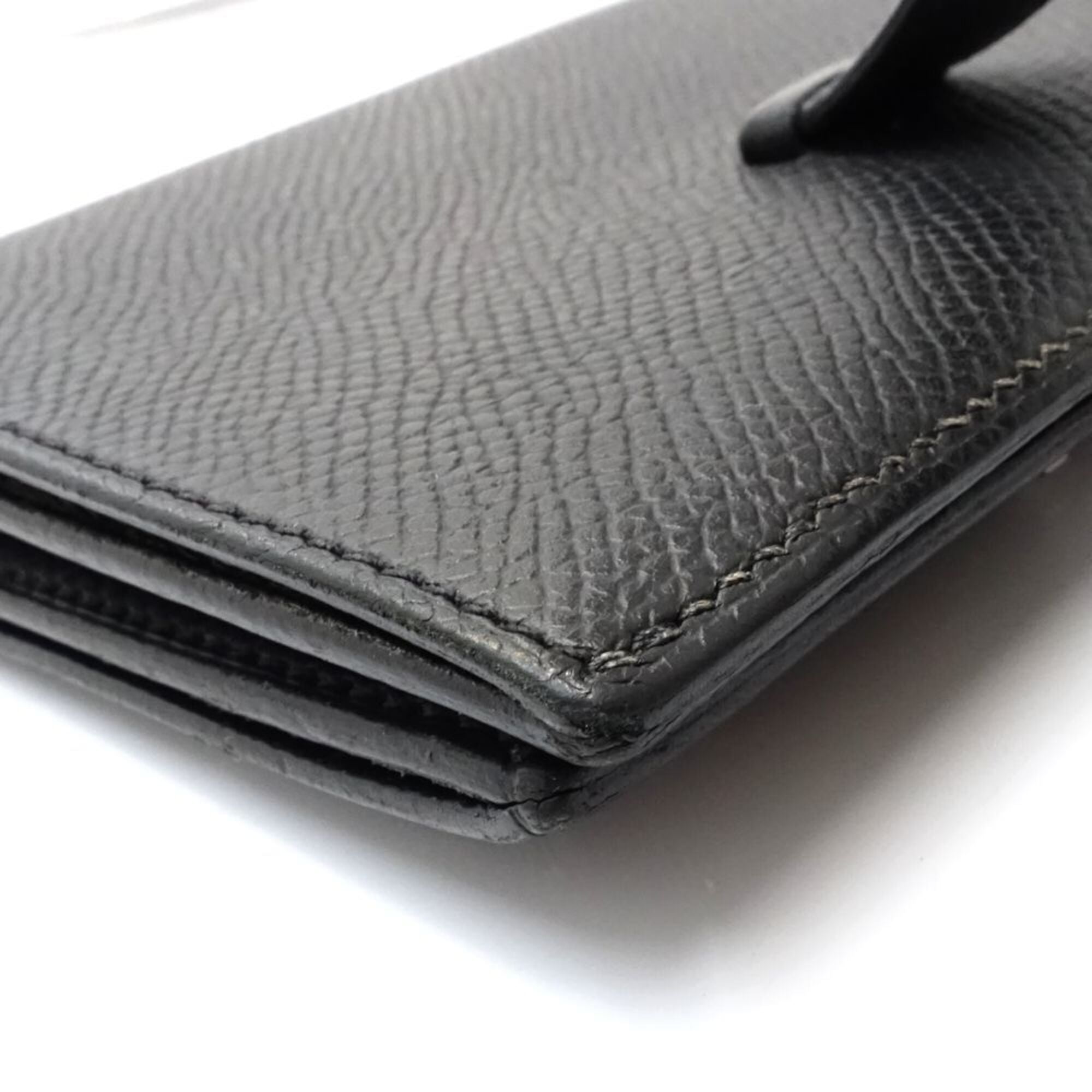 Hermes Black Epsom Leather Wallet (Bi-Fold) (Pre-Owned)