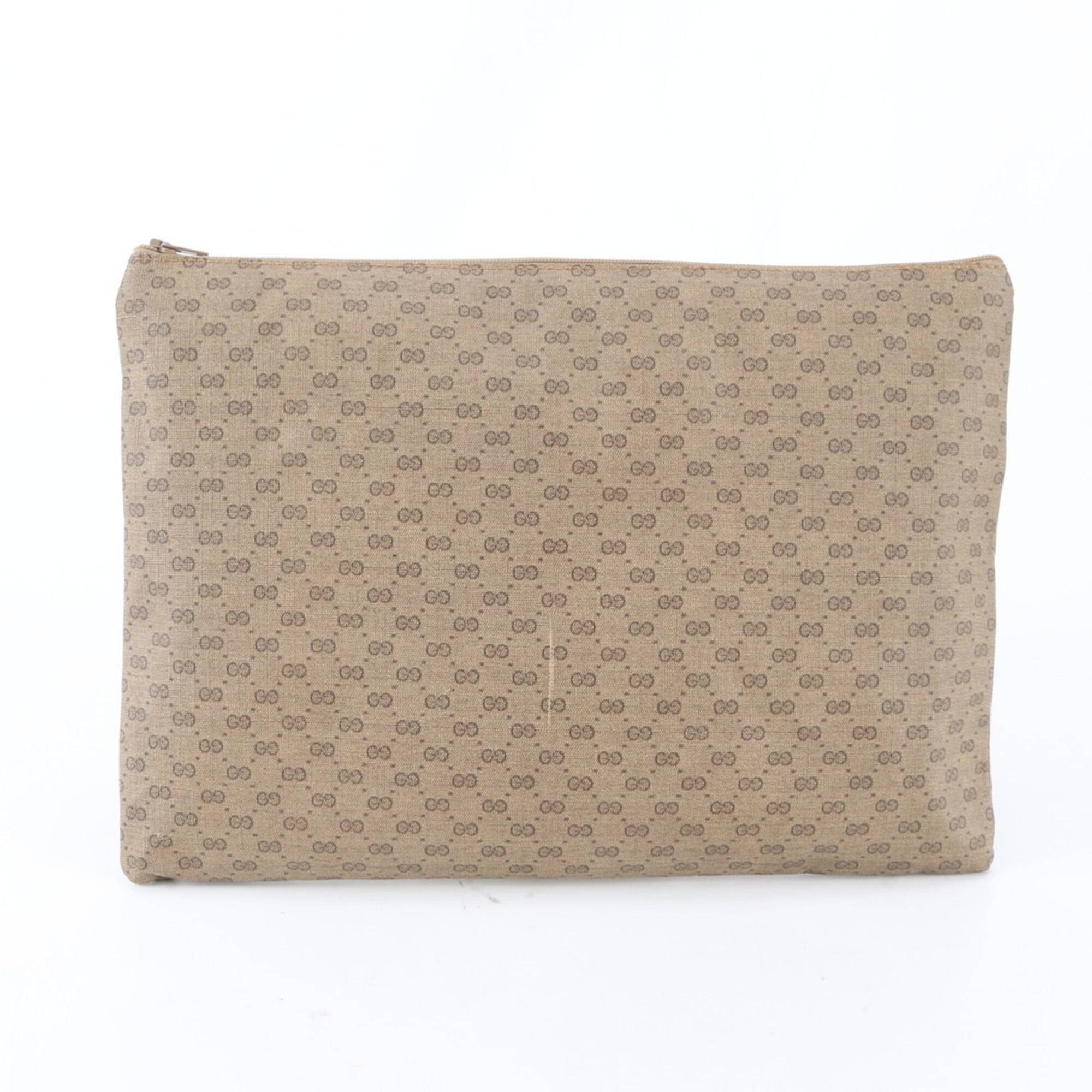 Gucci Brown Clutch Bag Pouch (Pre-Owned)