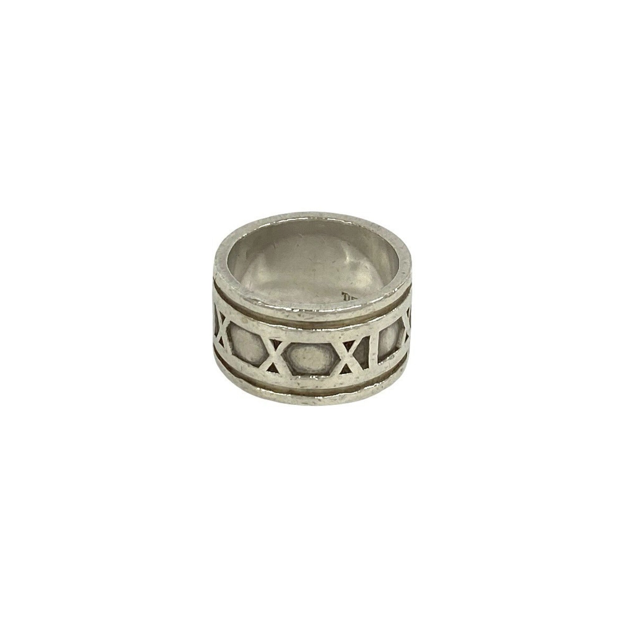 Tiffany Silver Silver 925 Band Ring (Pre-Owned)