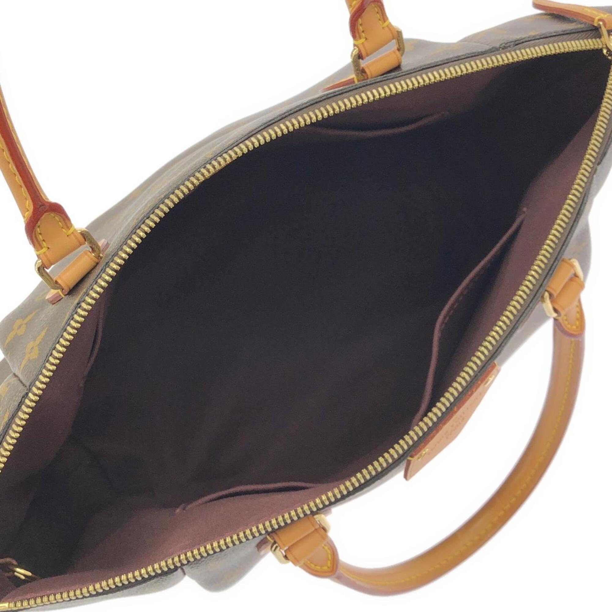 Louis Vuitton Brown Coated Canvas Handbag (Pre-Owned)
