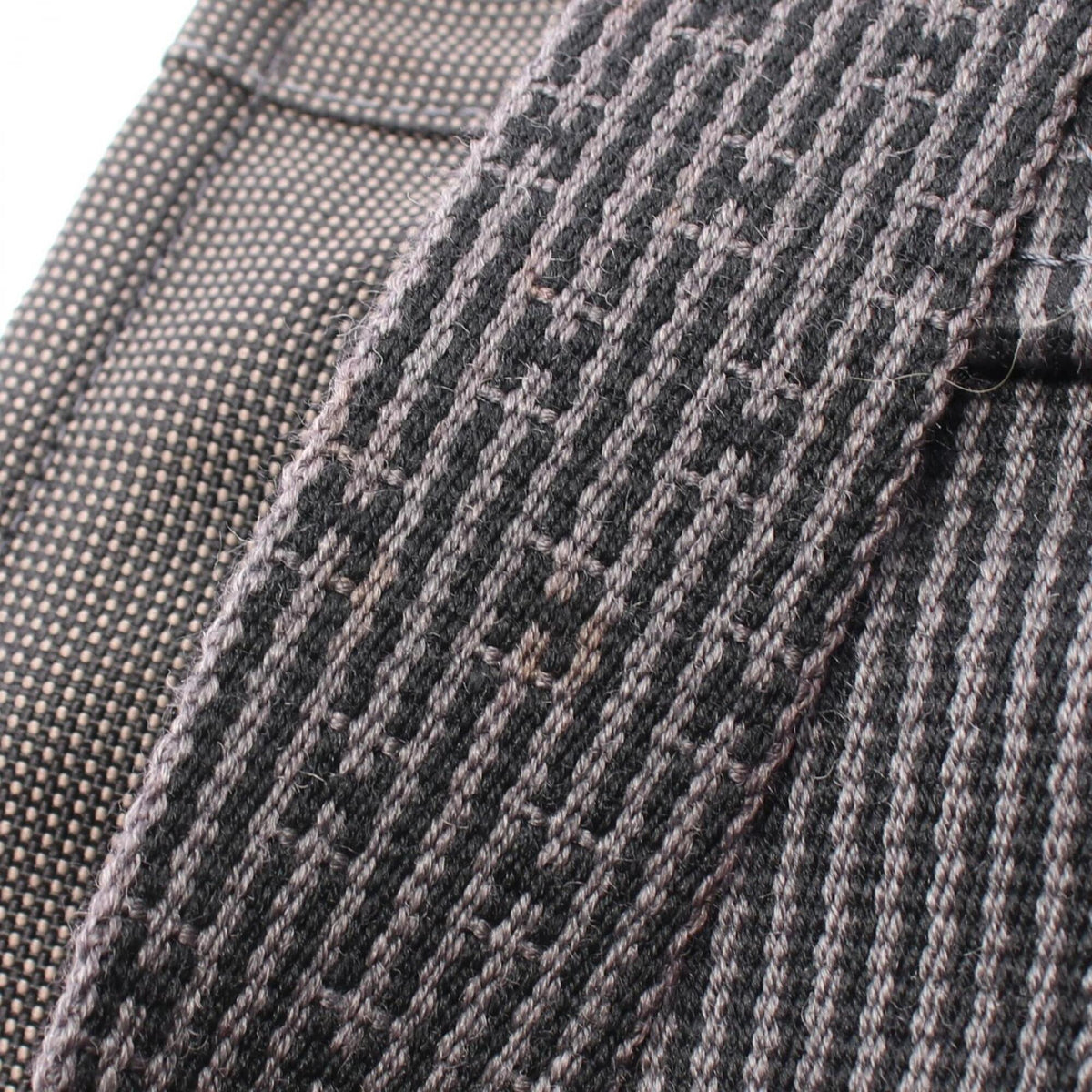 Hermes Gray Nylon Canvas Backpack Handbag (Pre-Owned)