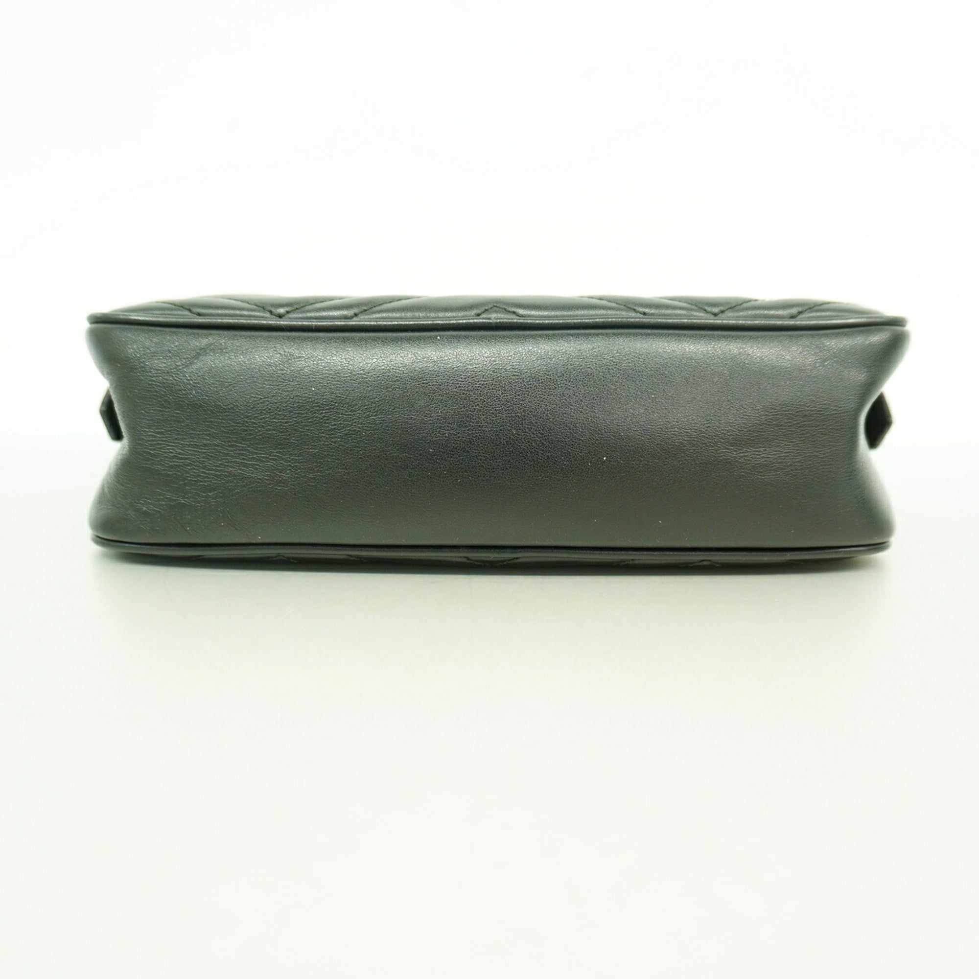 Gucci Black Leather Shoulder Bag (Pre-Owned)